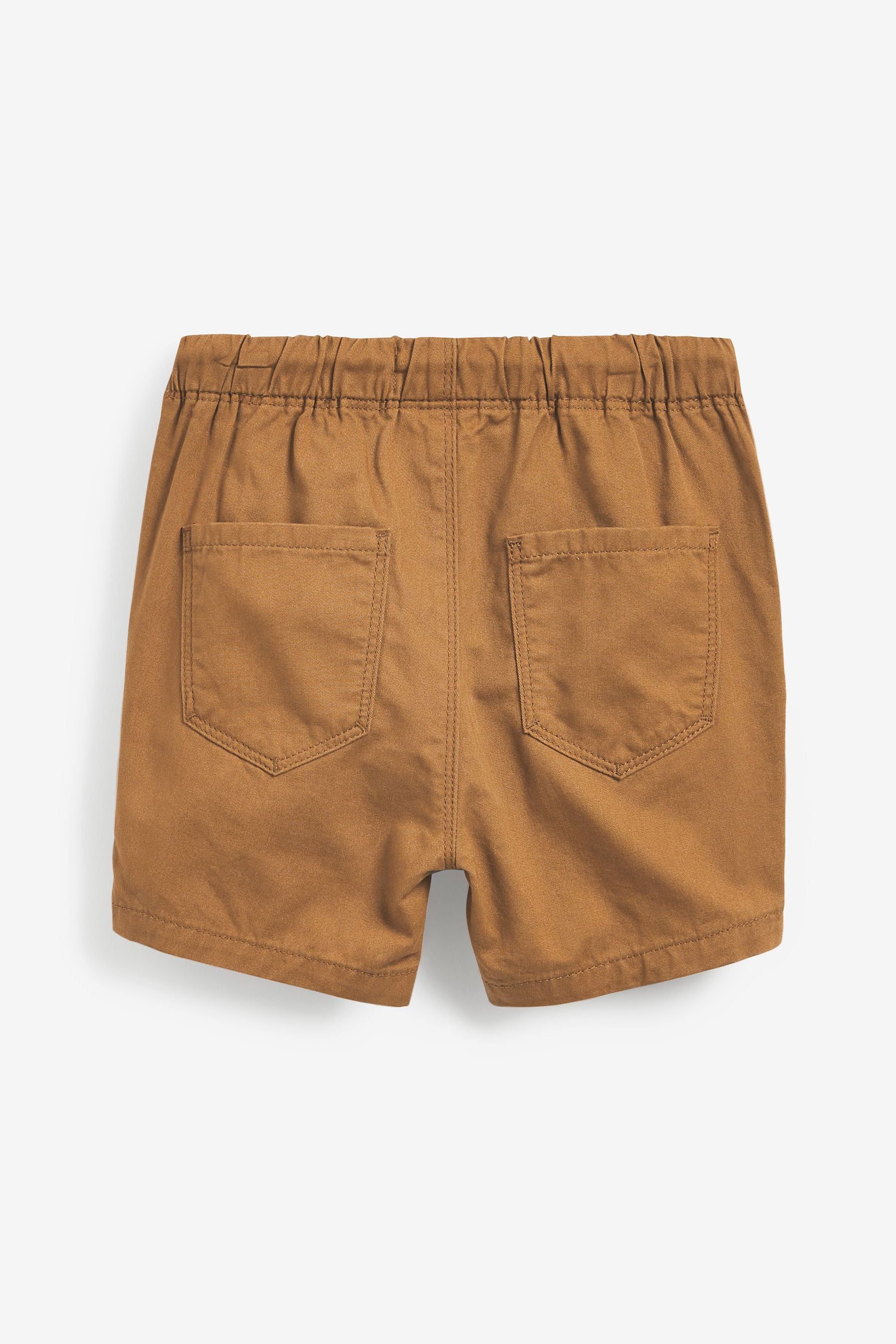 Sunset Orange 3 Pack Pull-On Shorts (3mths-7yrs)