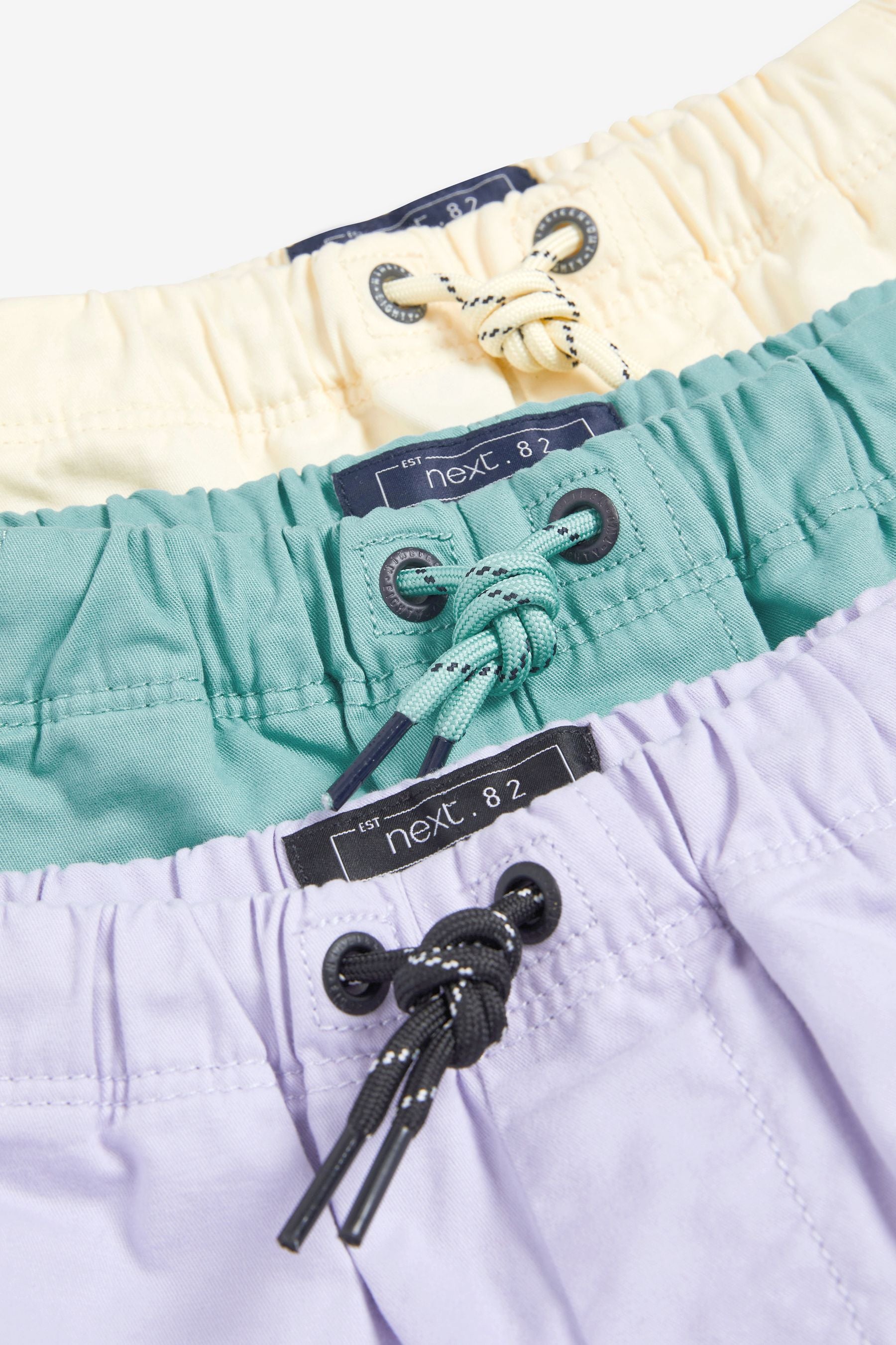 Multi Pastel 3 Pack Pull-On Shorts (3-16yrs)