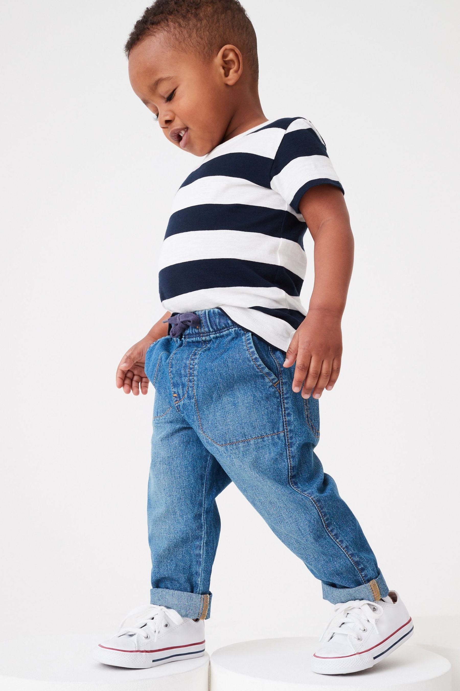 Denim Vintage Lightweight Pull-On Trousers (3mths-7yrs)