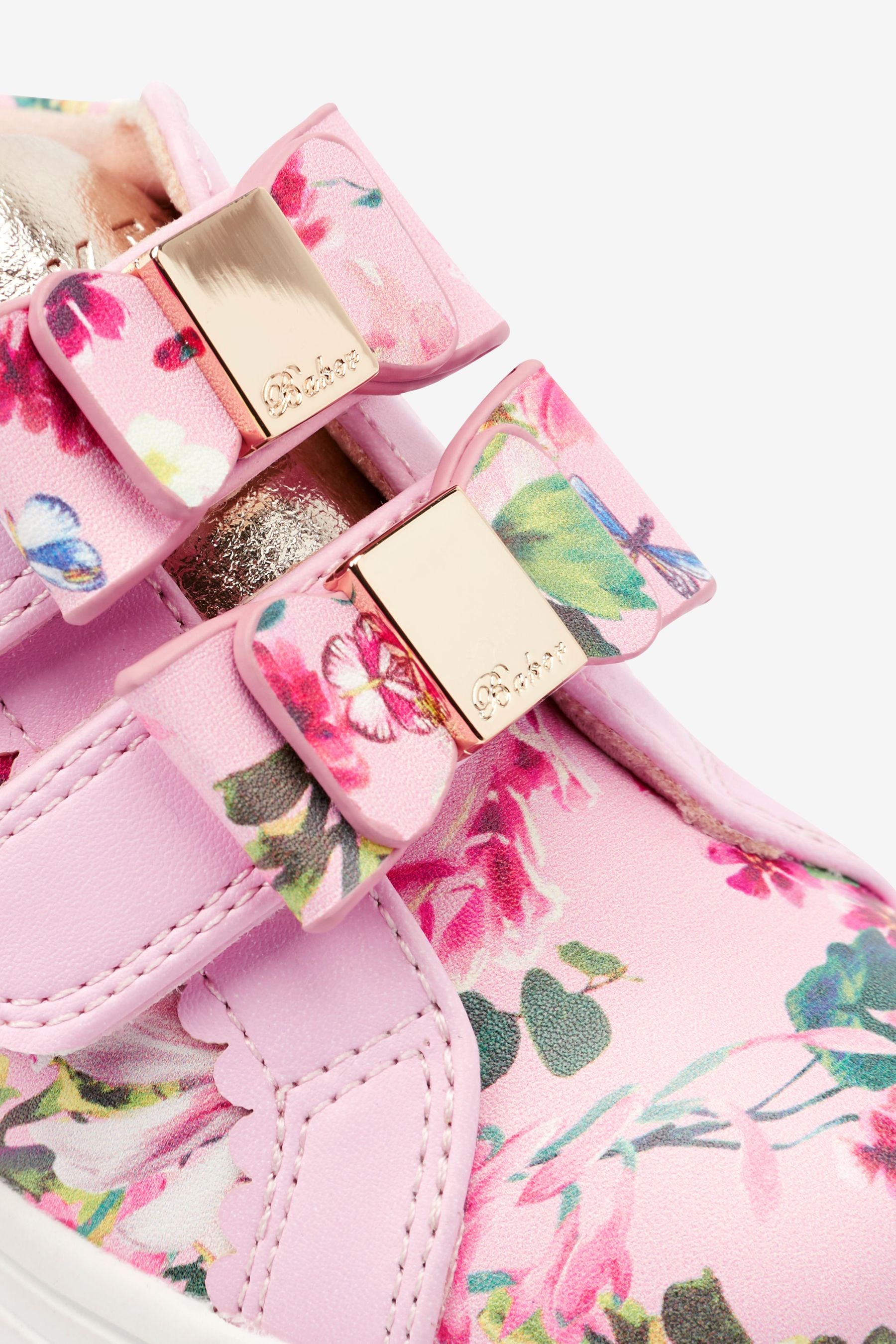 Baker by Ted Baker Floral Bow Trainers