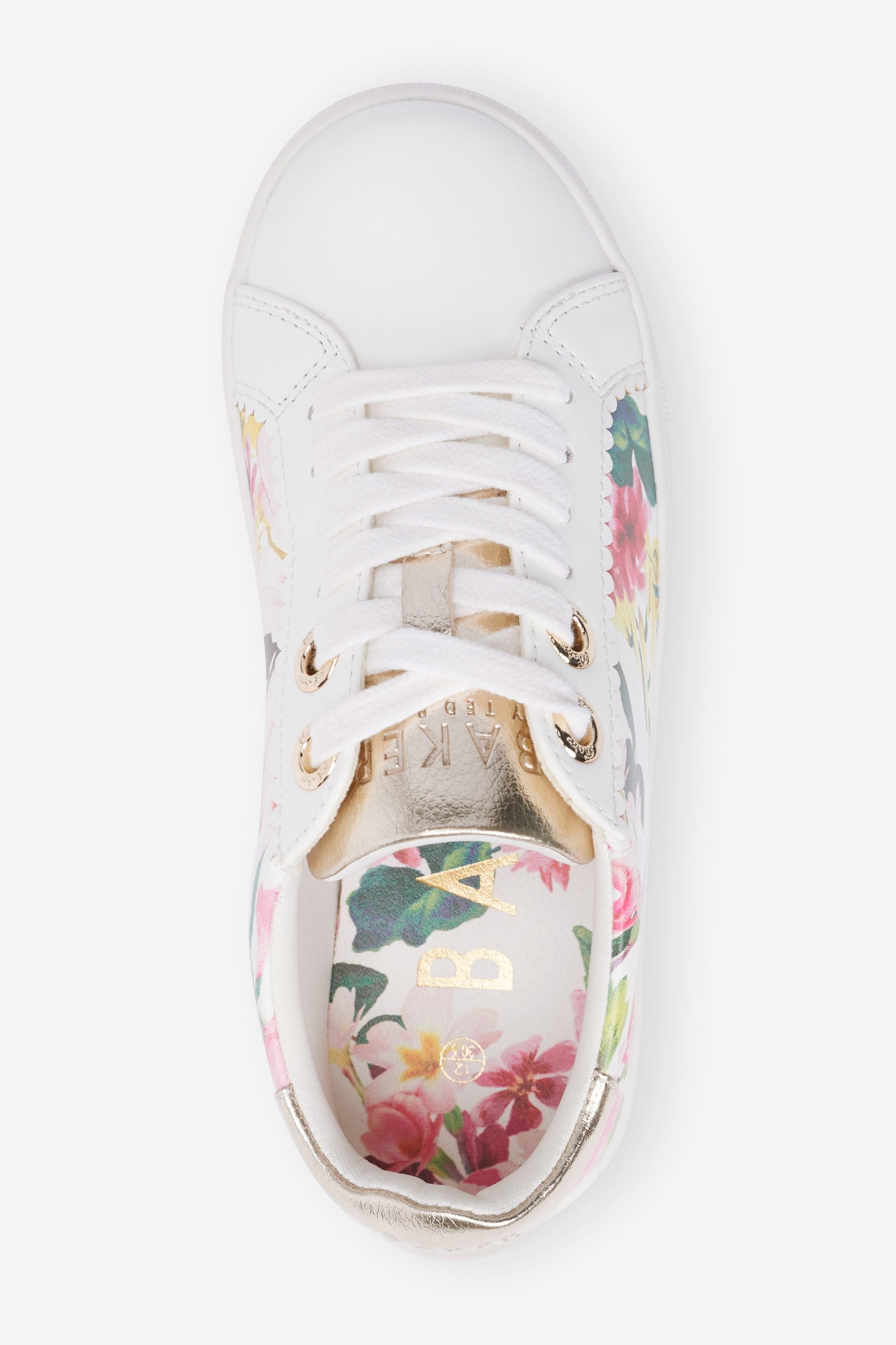 Baker by Ted Baker Floral Print Trainers