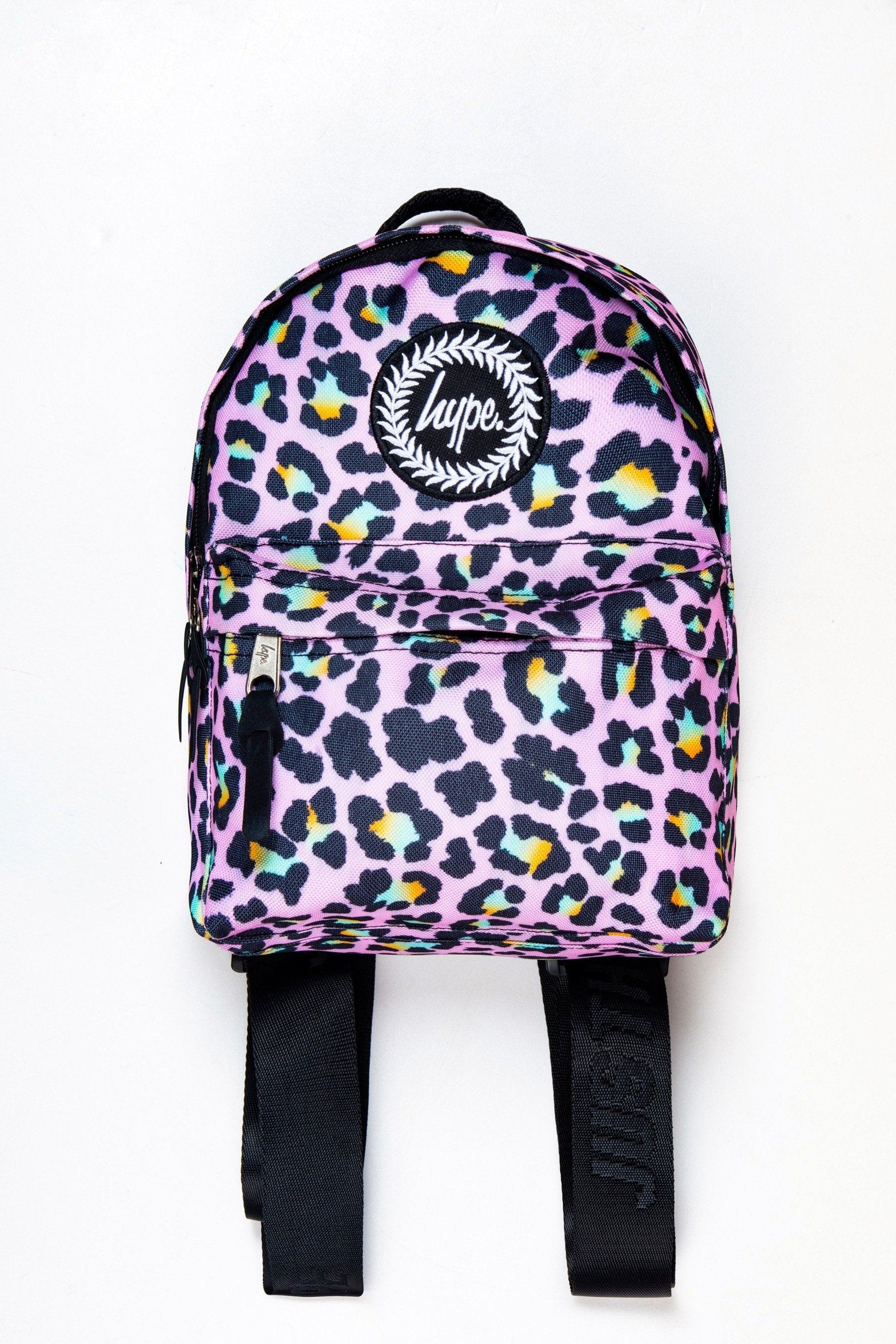 Pink Hype. Pink Disco Leopard Mini Backpack