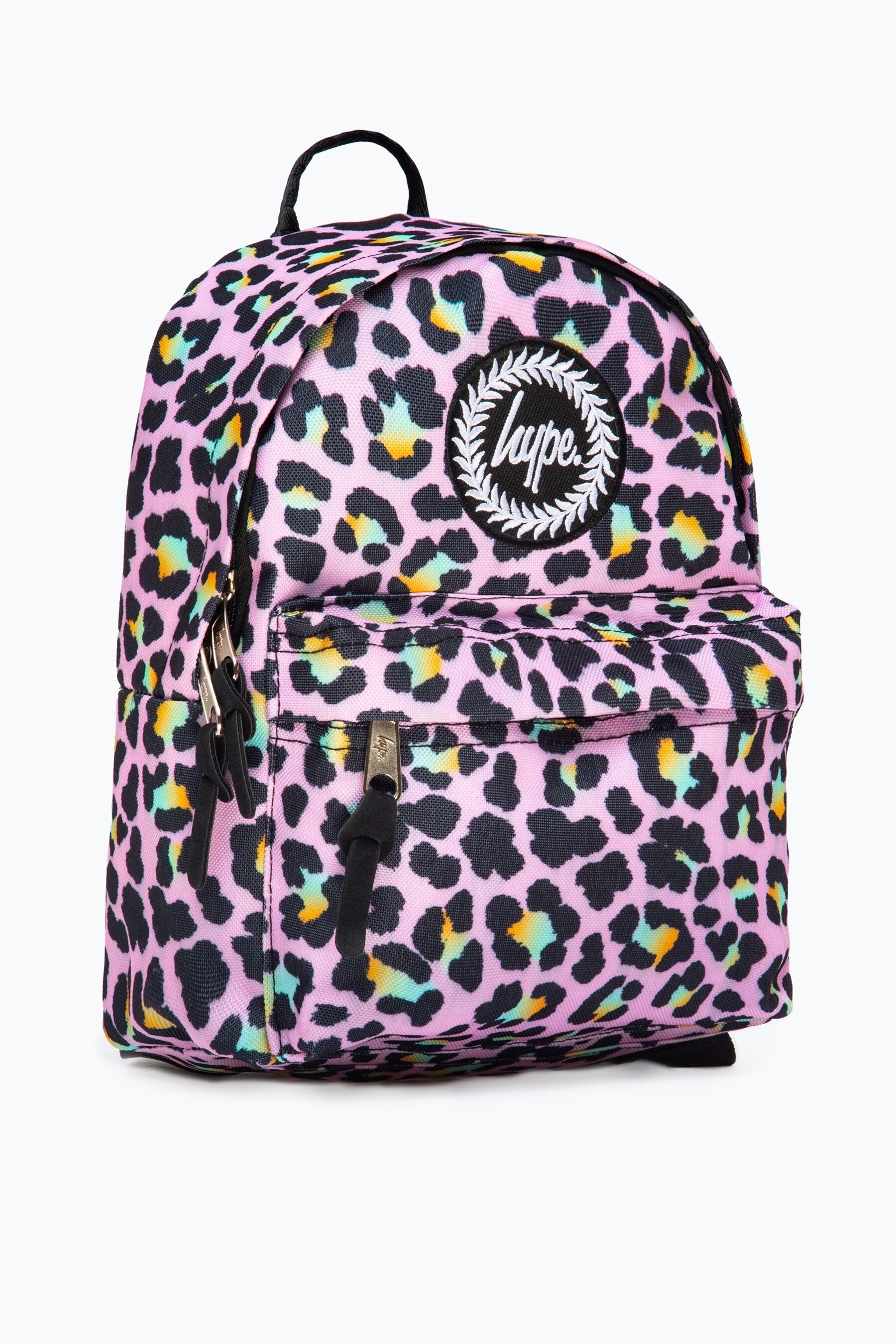 Pink Hype. Pink Disco Leopard Mini Backpack