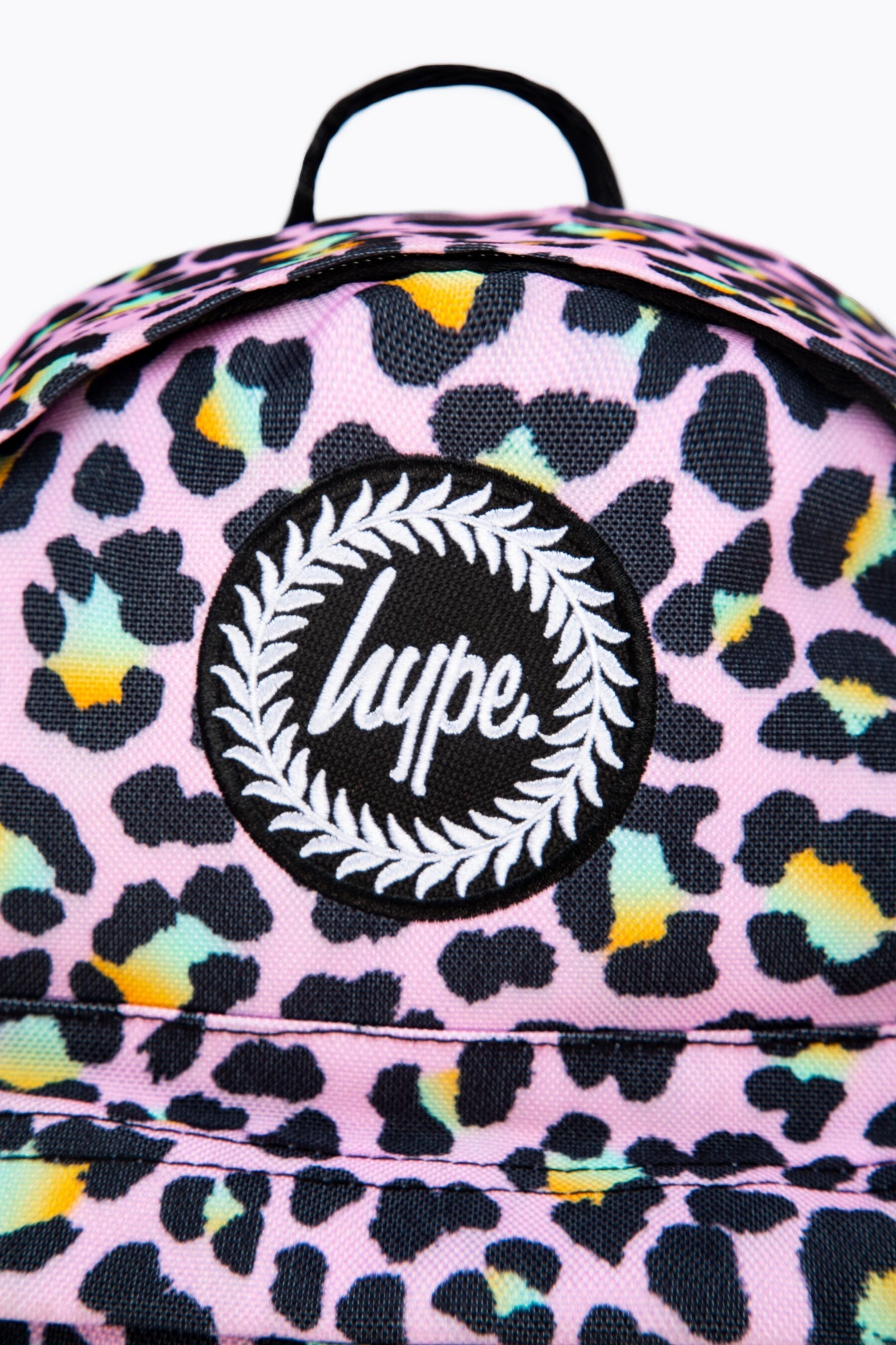 Pink Hype. Pink Disco Leopard Mini Backpack