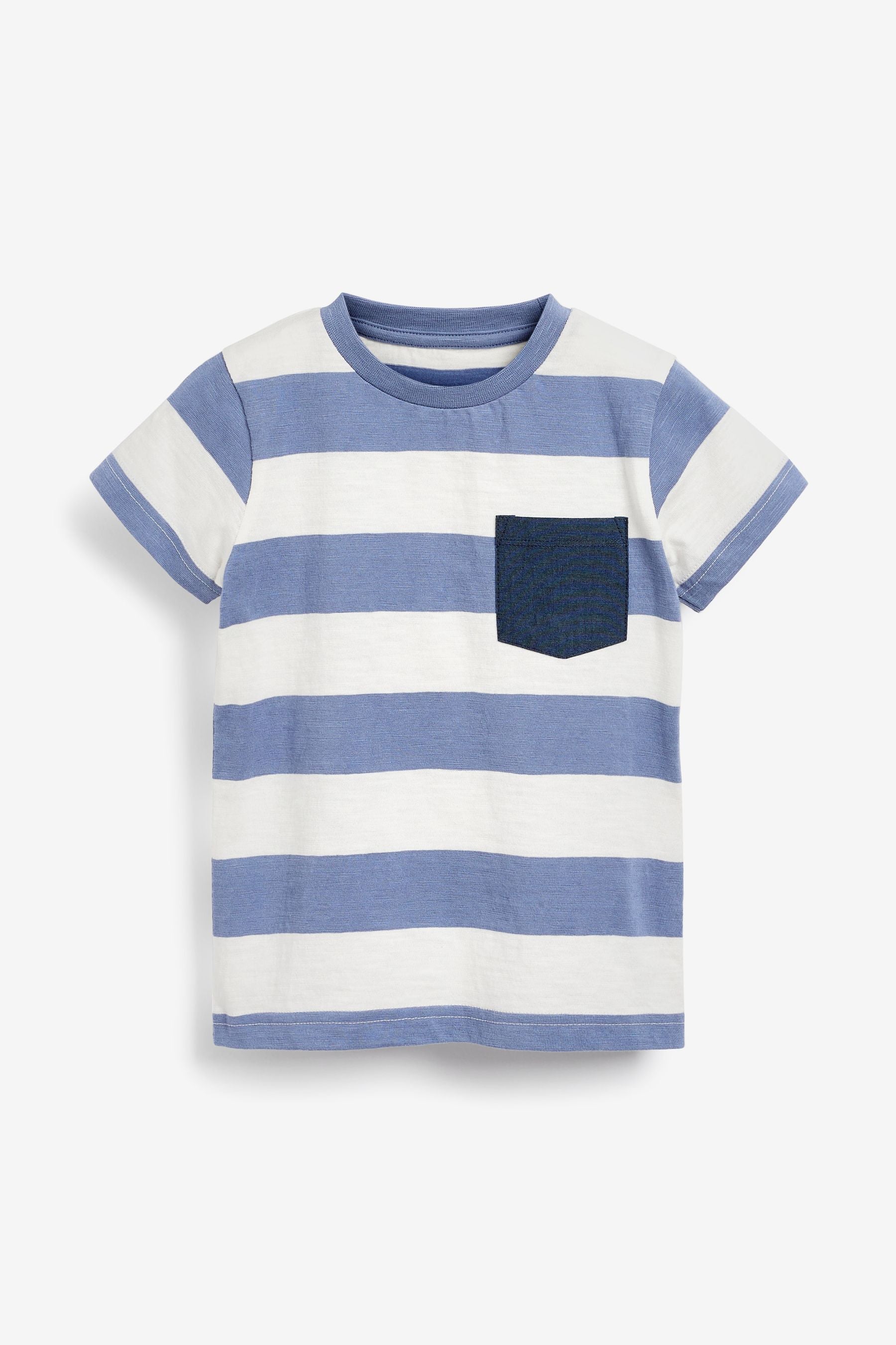 Boat Stripe 3 Pack T-Shirts (3mths-7yrs)