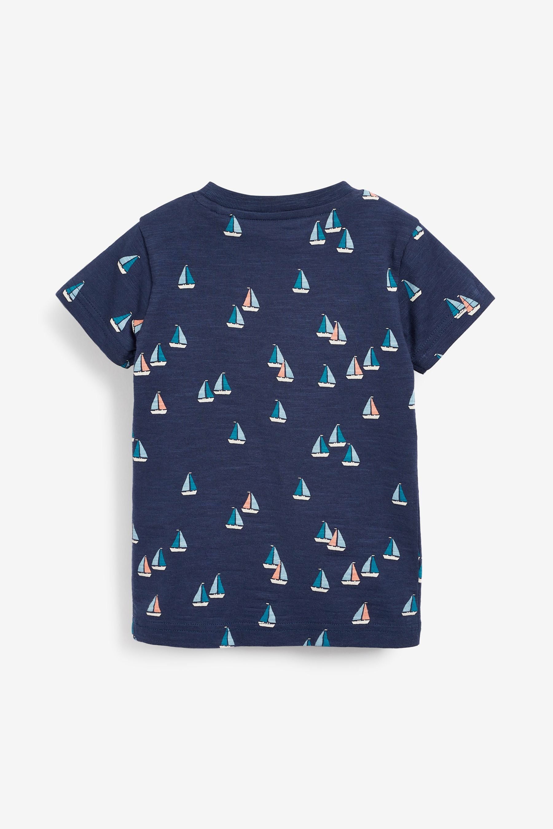 Boat Stripe 3 Pack T-Shirts (3mths-7yrs)