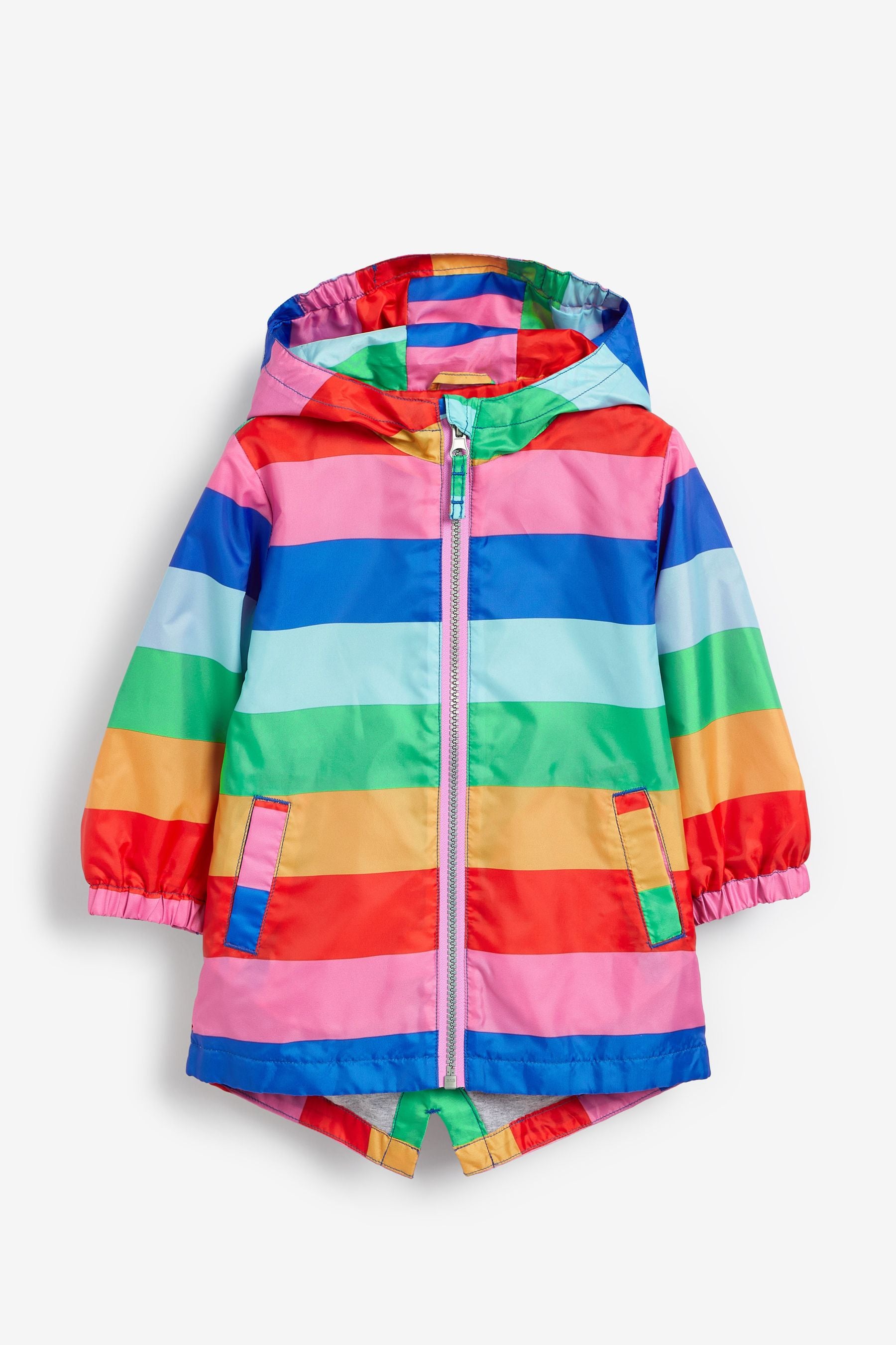 Rainbow Shower Resistant Printed Cagoule (3mths-7yrs)