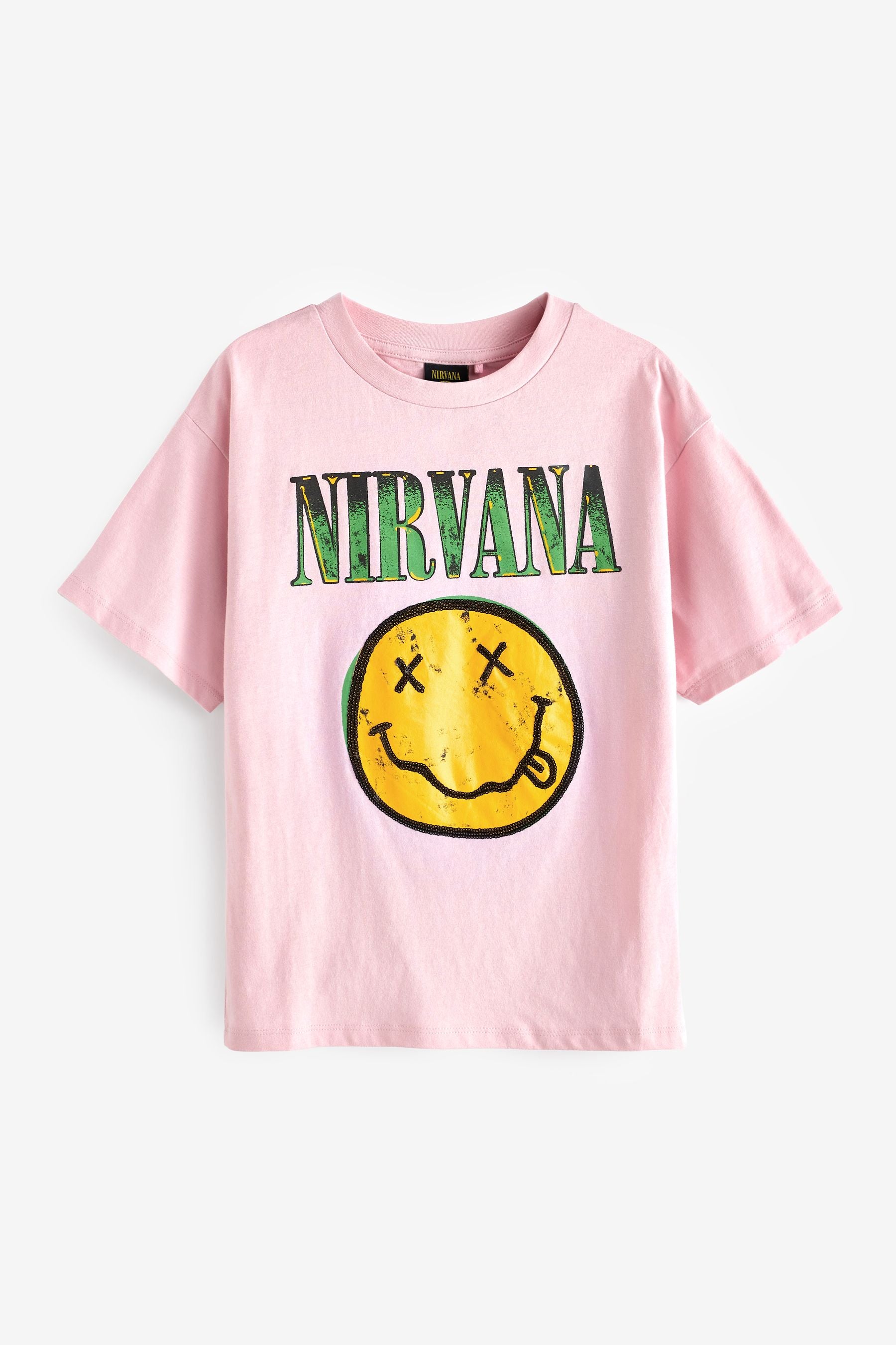 Pink Nirvana Sequin T-Shirt (3-16yrs)