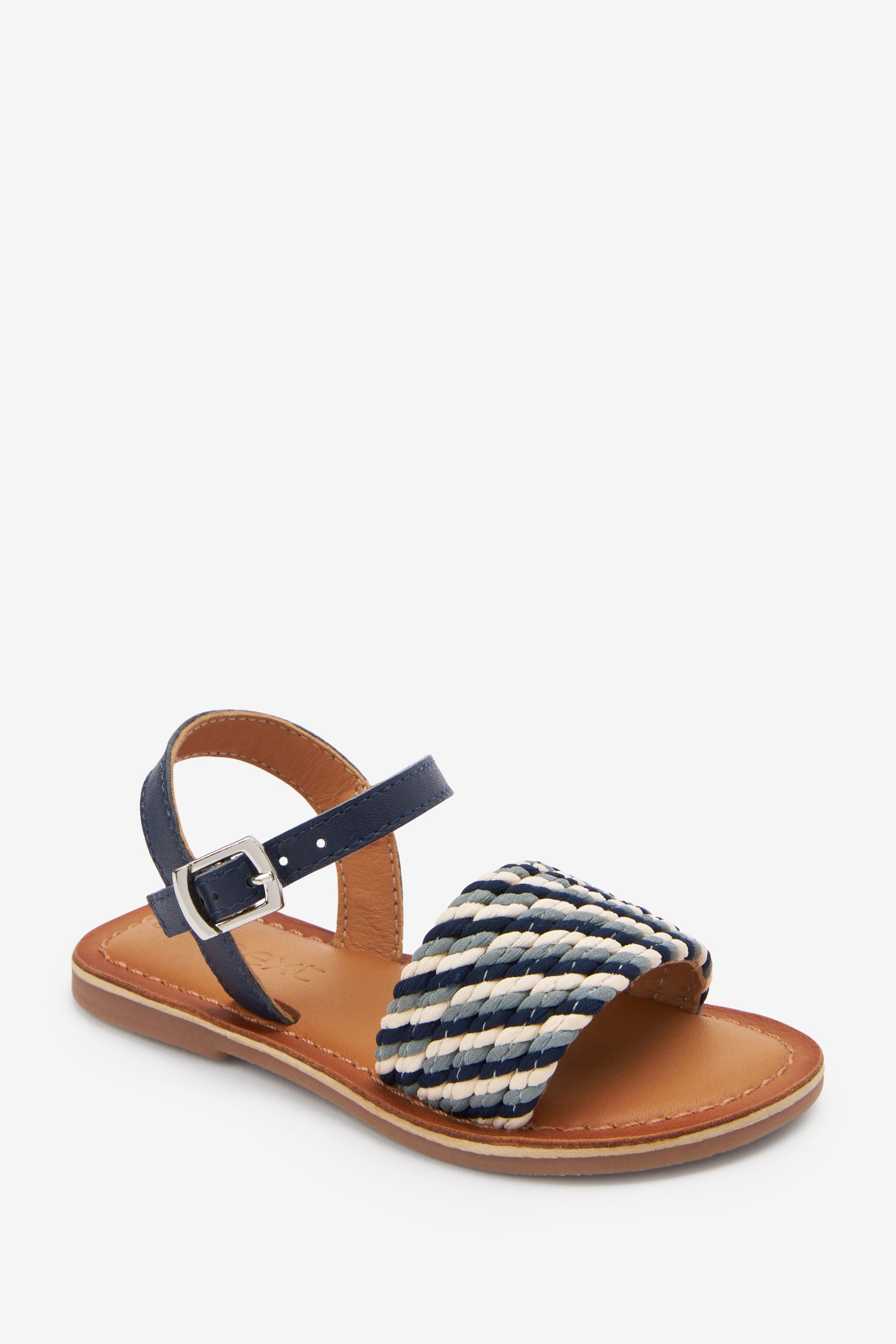 Navy Blue Rope Sandals