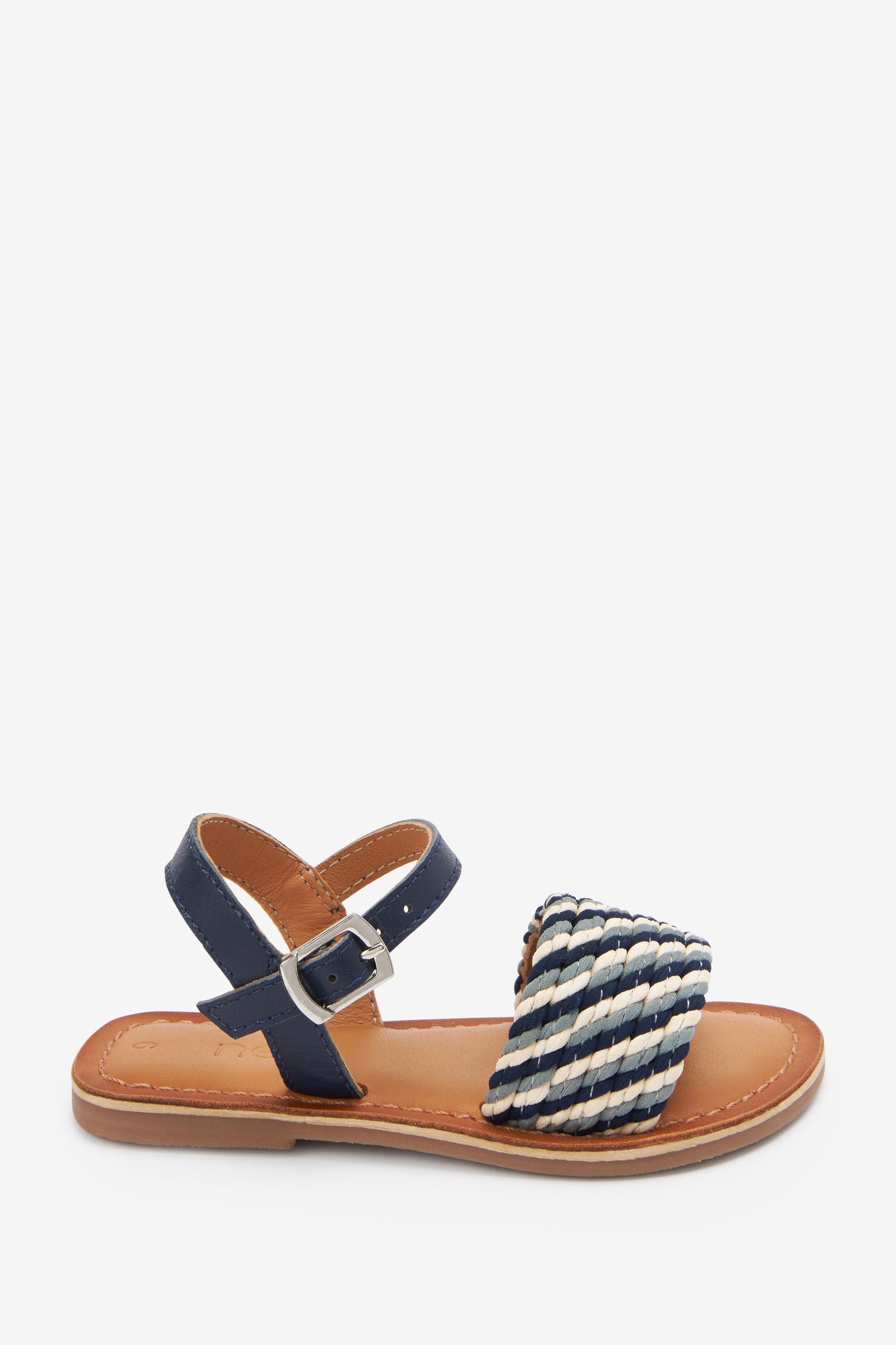 Navy Blue Rope Sandals