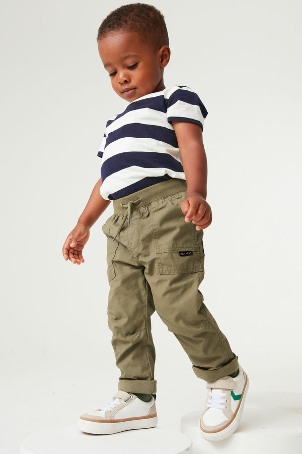 Brown Lined Pull-On Trousers (3mths-7yrs)