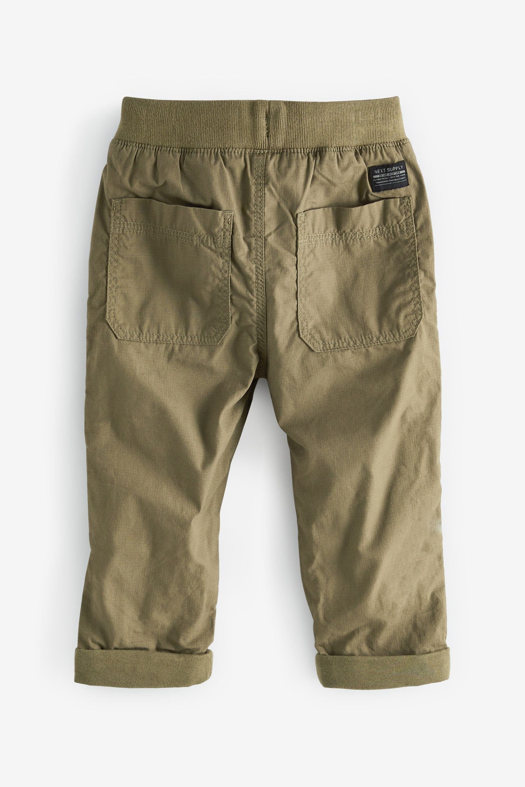 Brown Lined Pull-On Trousers (3mths-7yrs)