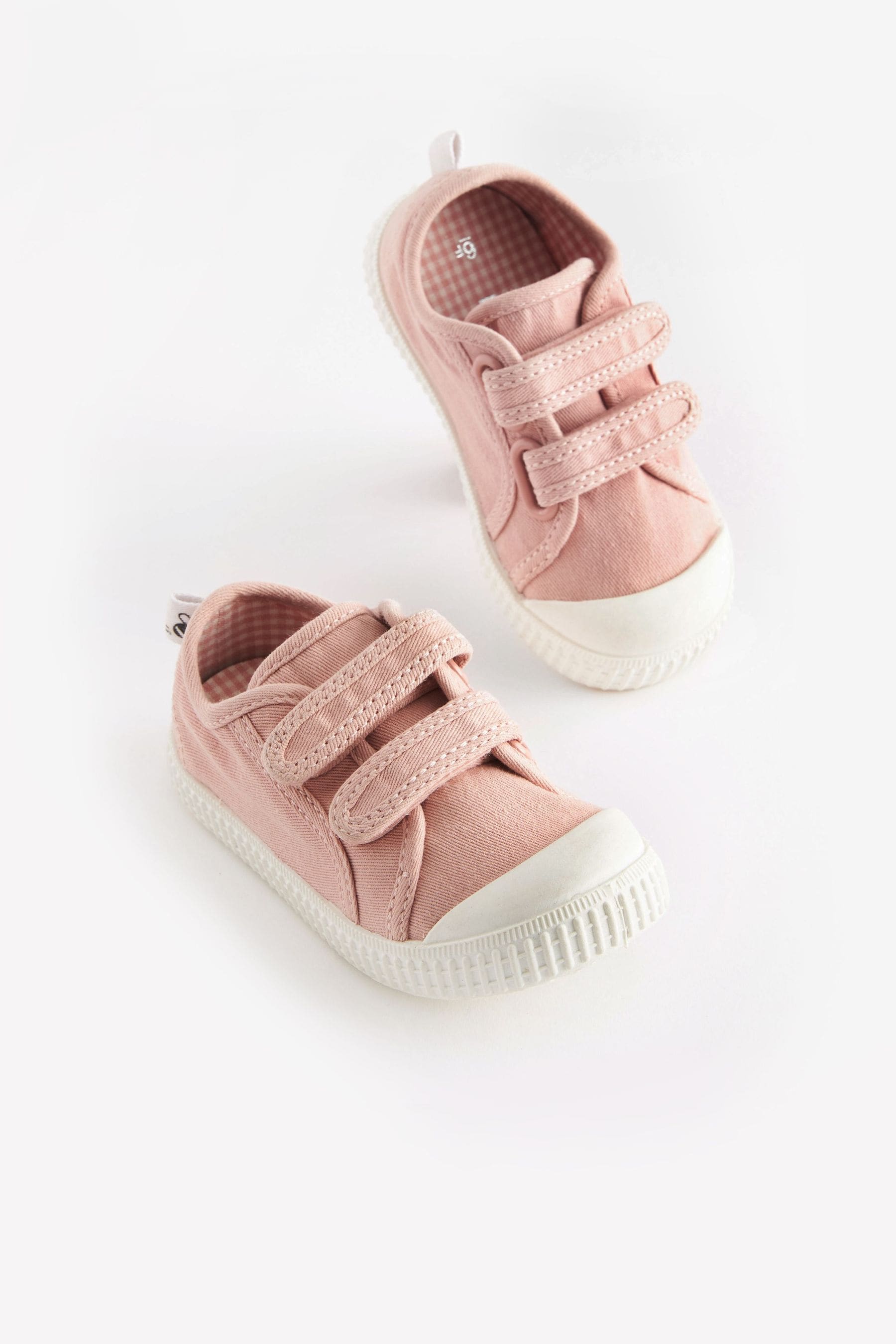 Pink Canvas Trainers