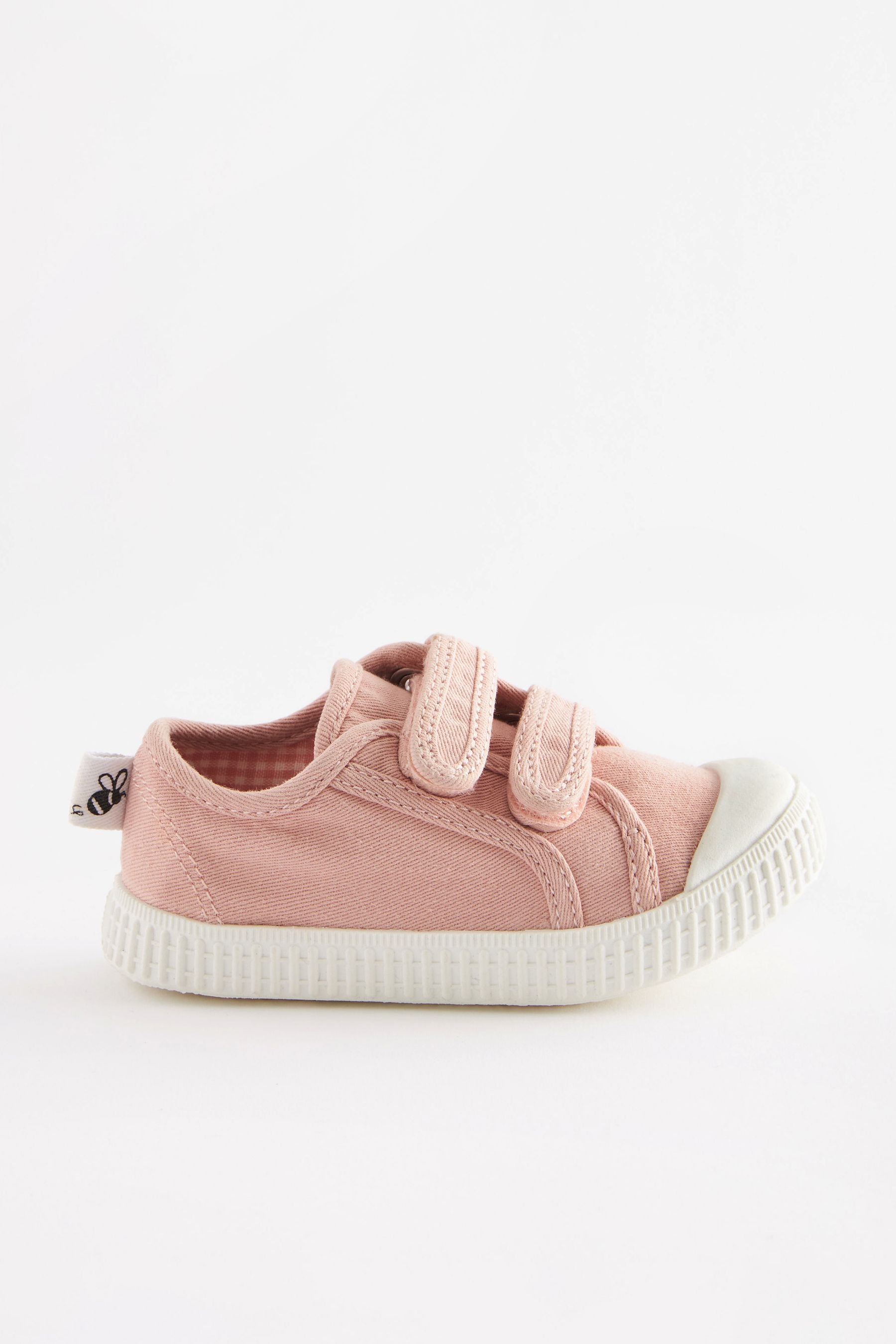 Pink Canvas Trainers