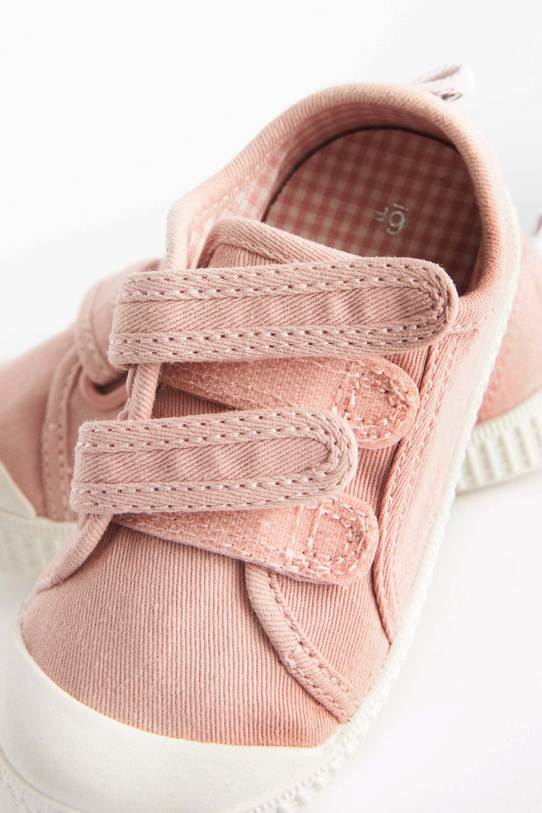 Pink Canvas Trainers