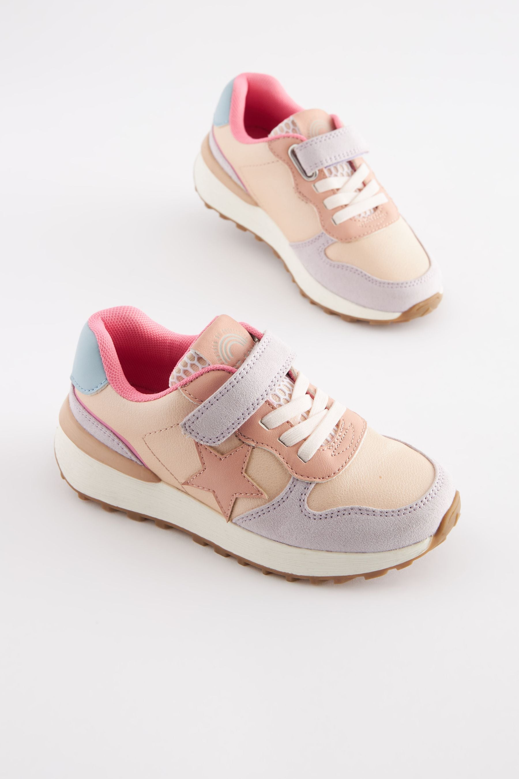 Pastel Colourblock Trainers