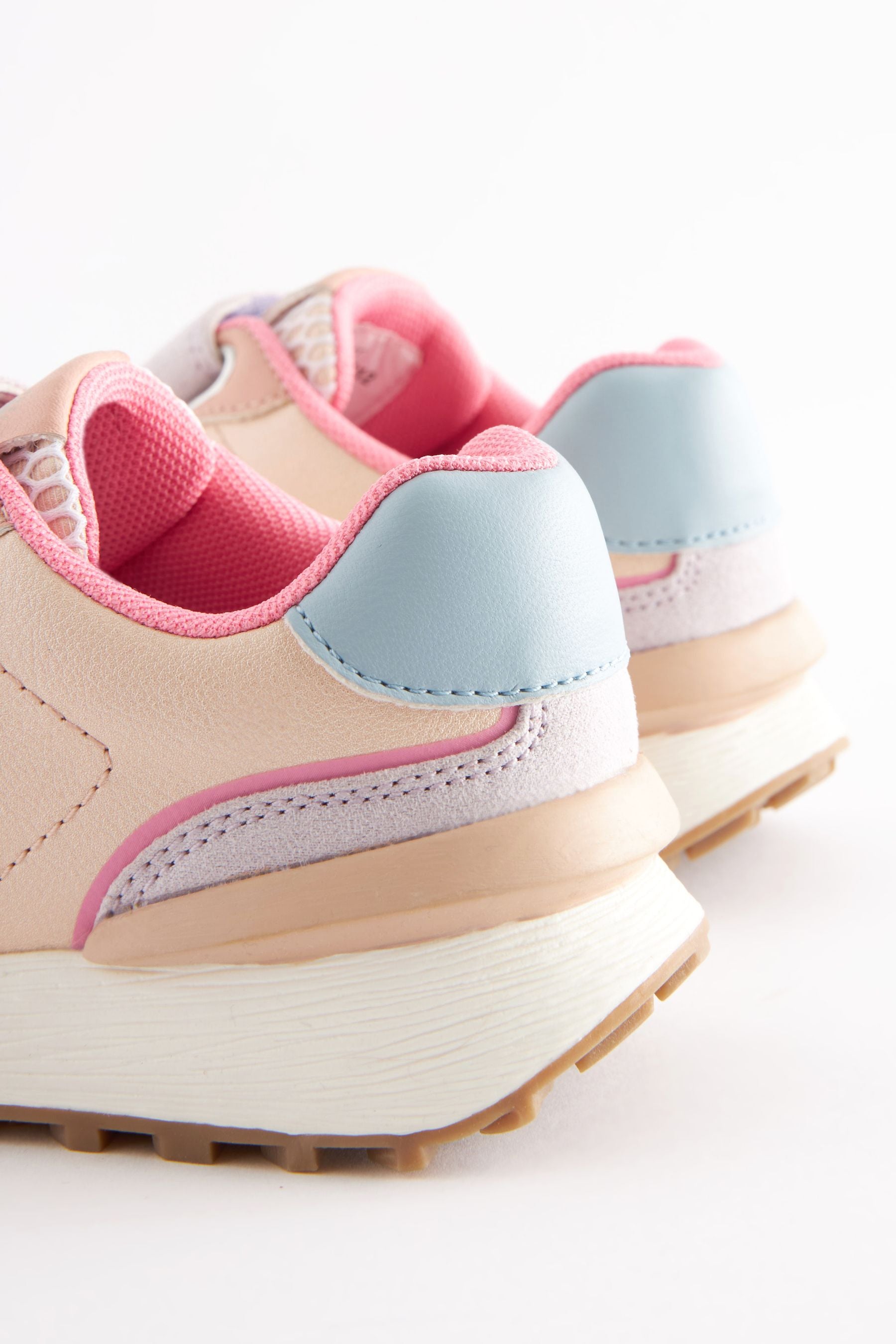 Pastel Colourblock Trainers