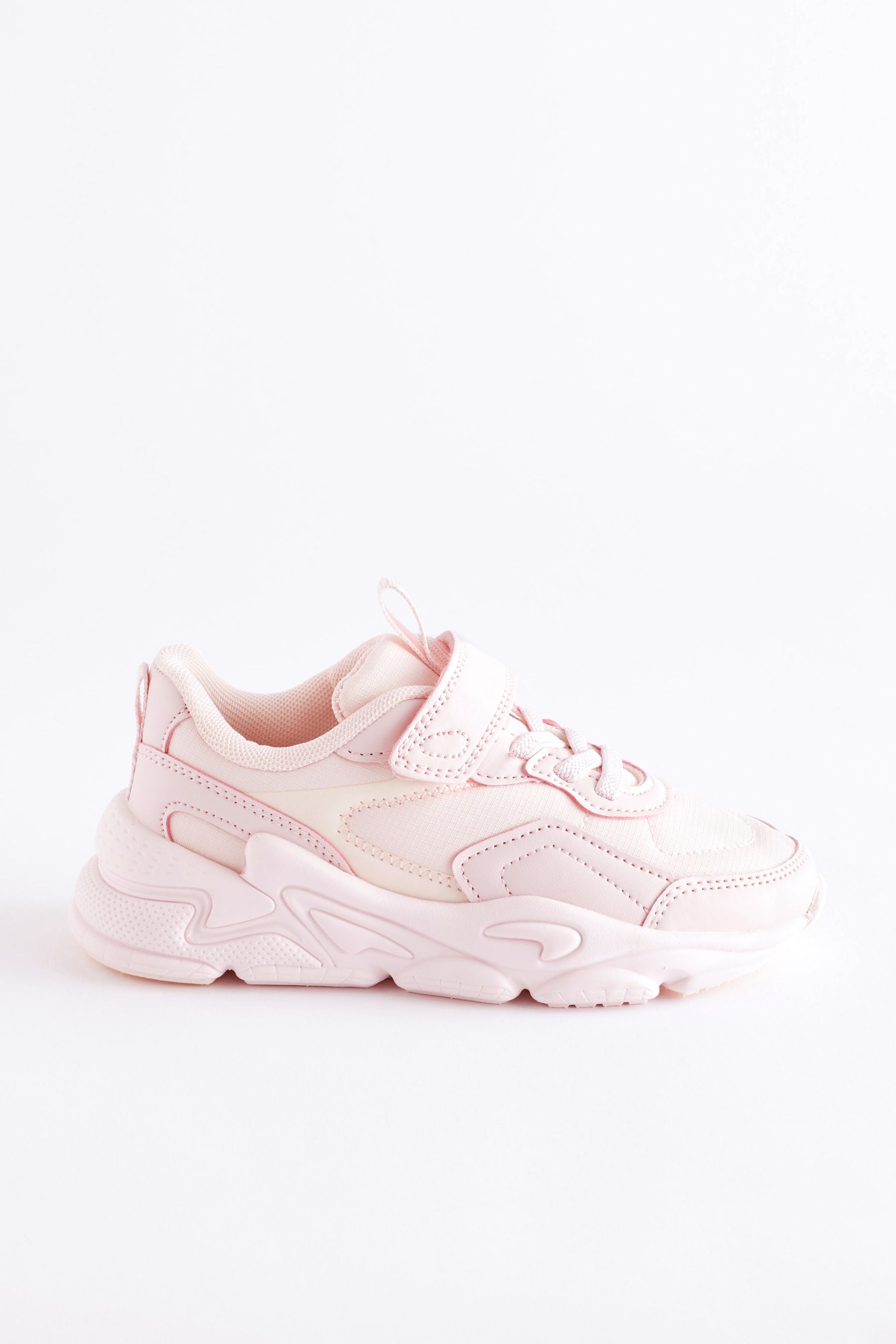 Pink Chunky Wave Trainers