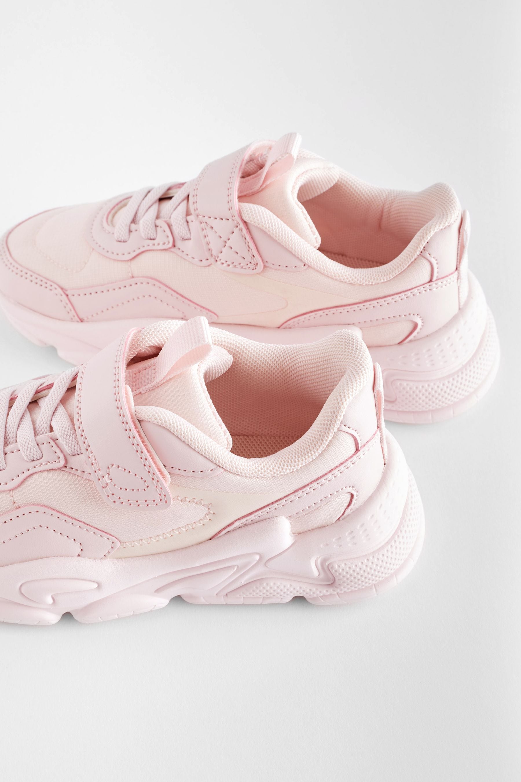 Pink Chunky Wave Trainers