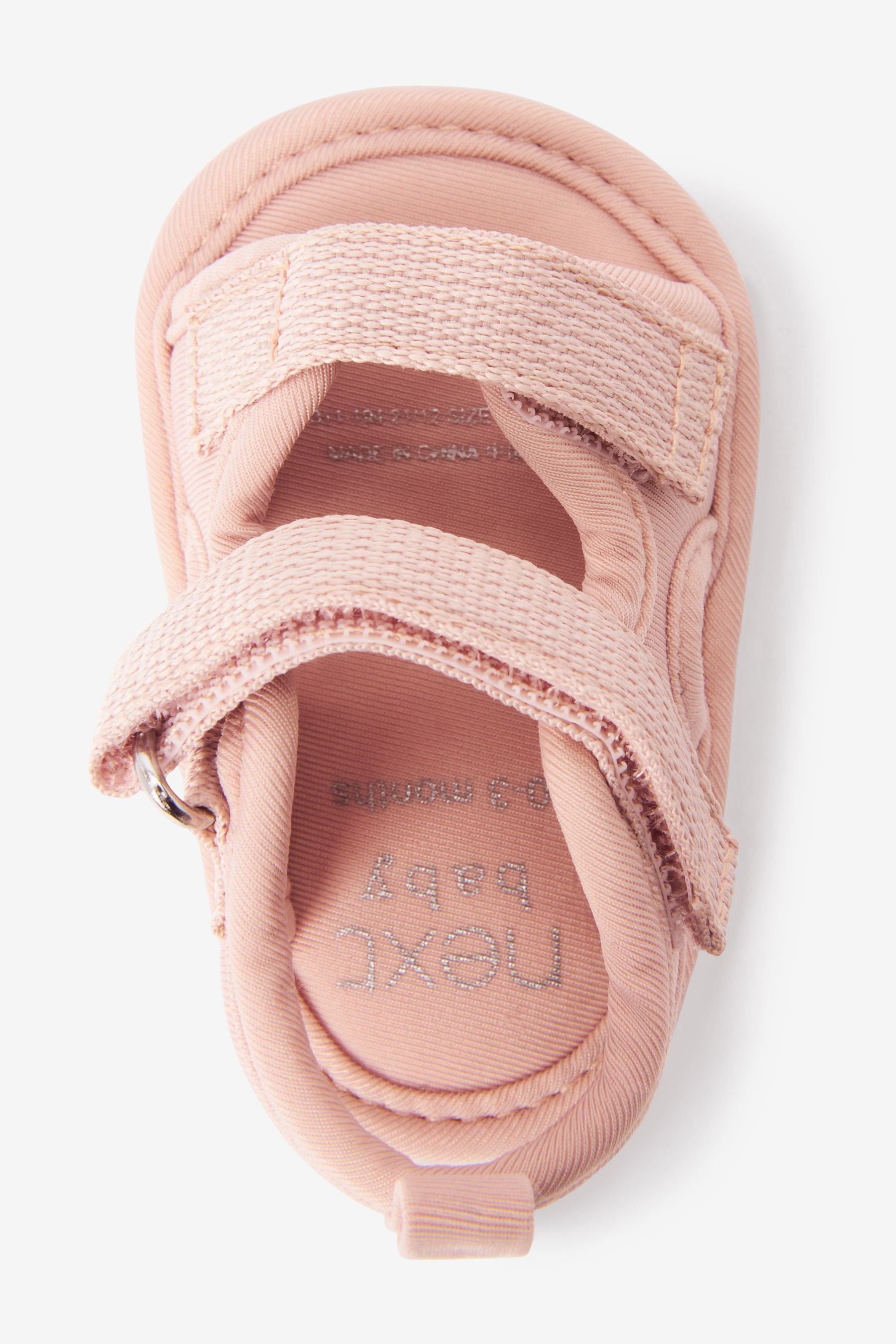 Pink Baby Trekker Sandals (0-18mths)