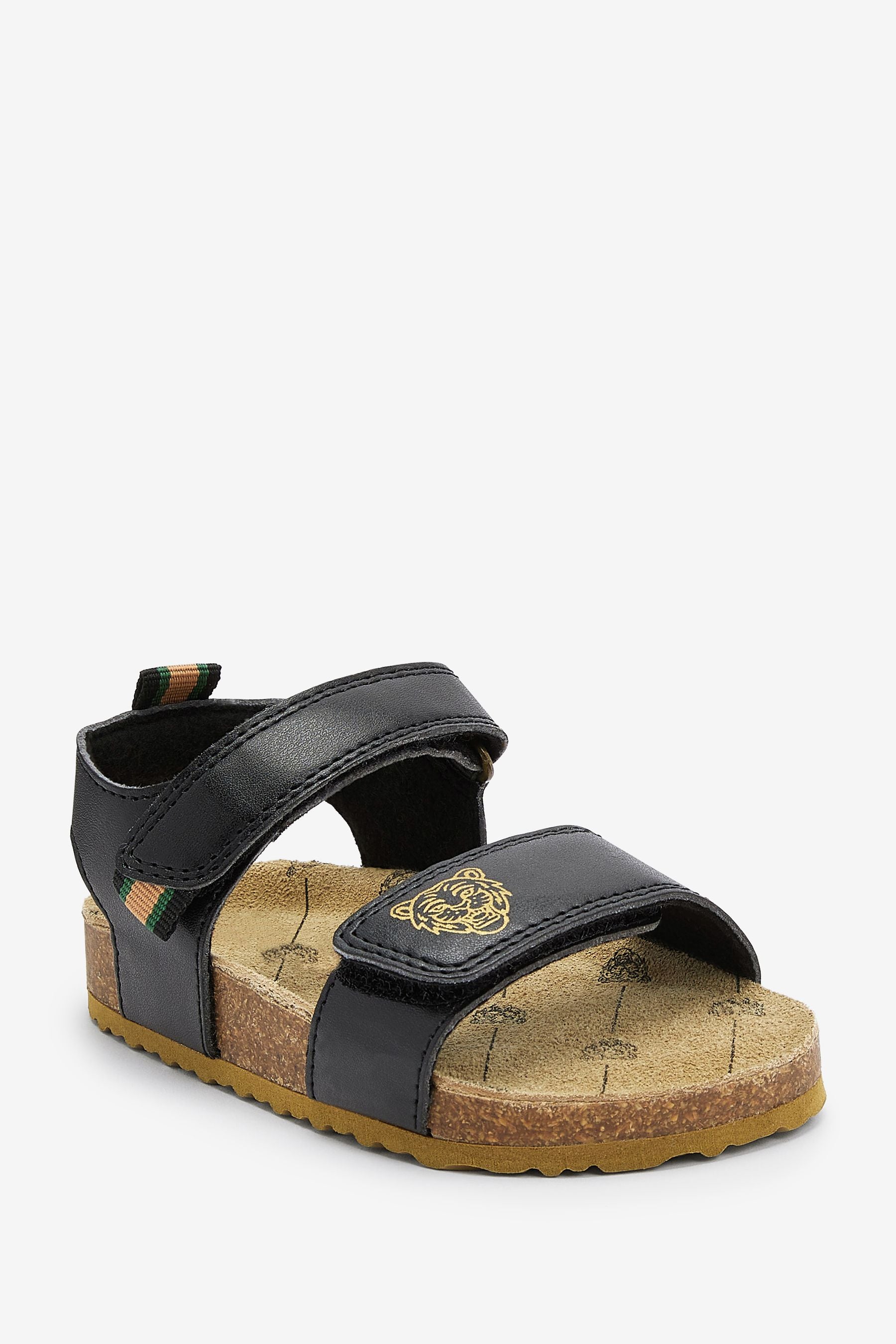 Black Tiger Corkbed Comfort Sandals