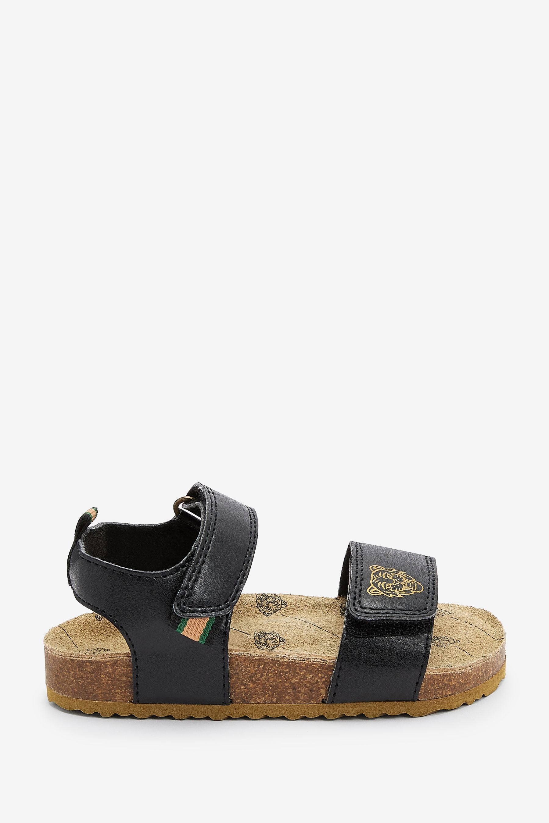 Black Tiger Corkbed Comfort Sandals