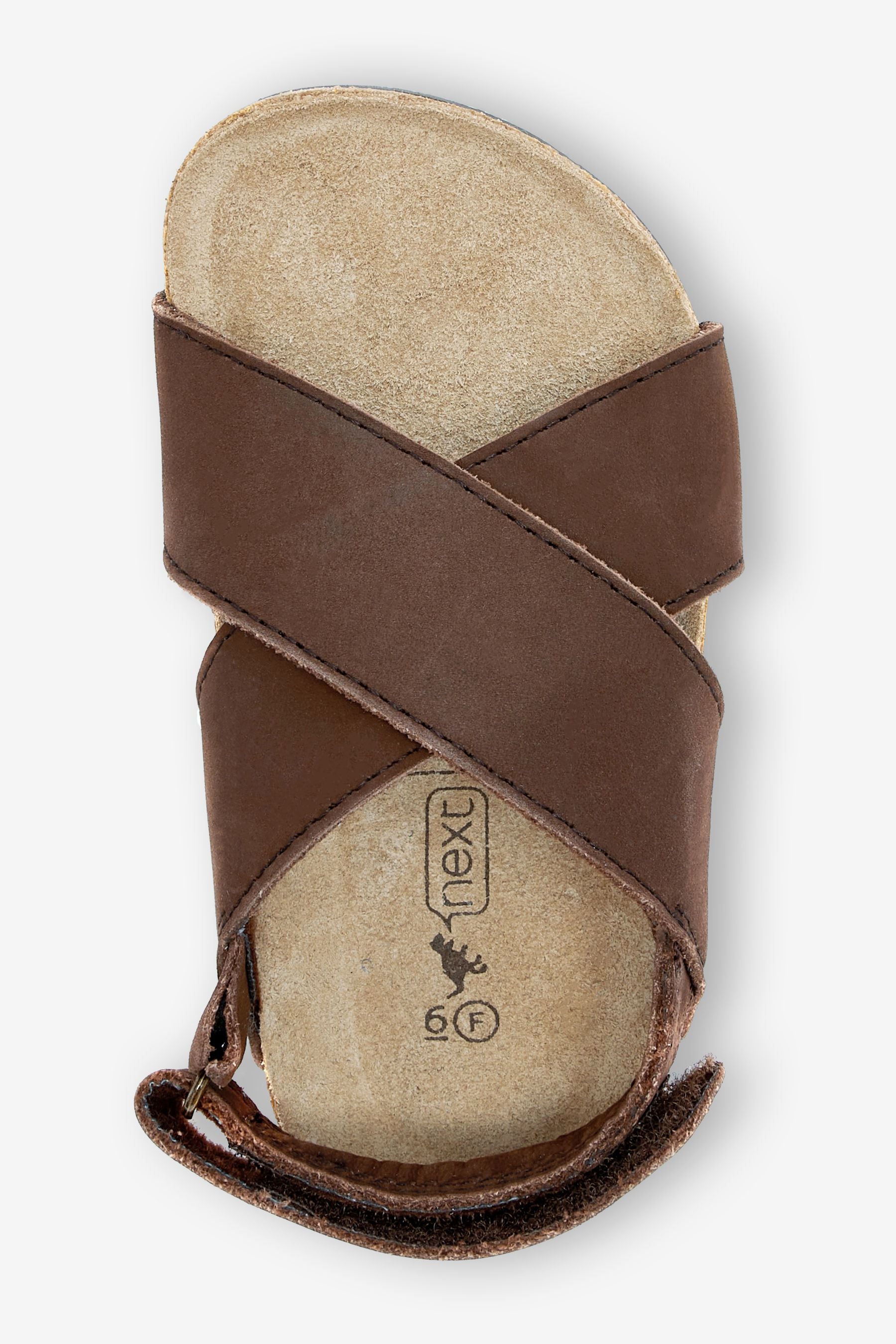 Chocolate Brown Corkbed Comfort Sandals