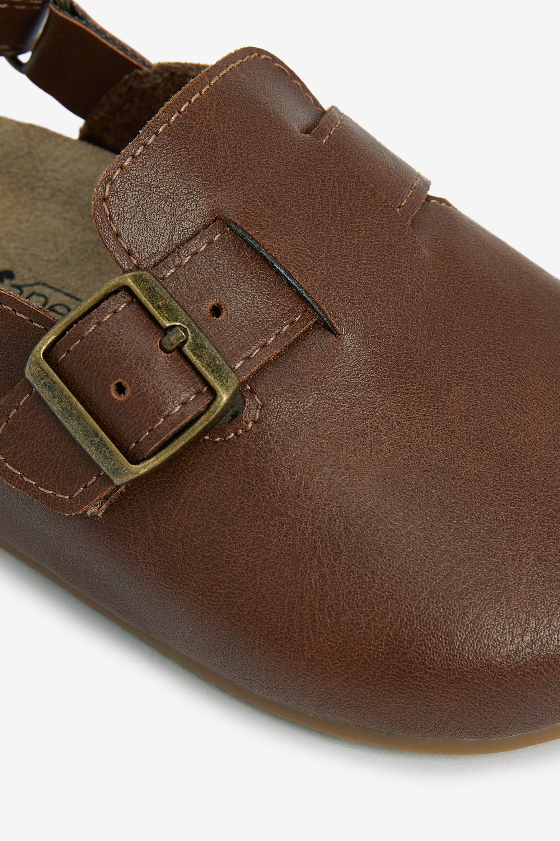 Tan Brown Corkbed Clogs