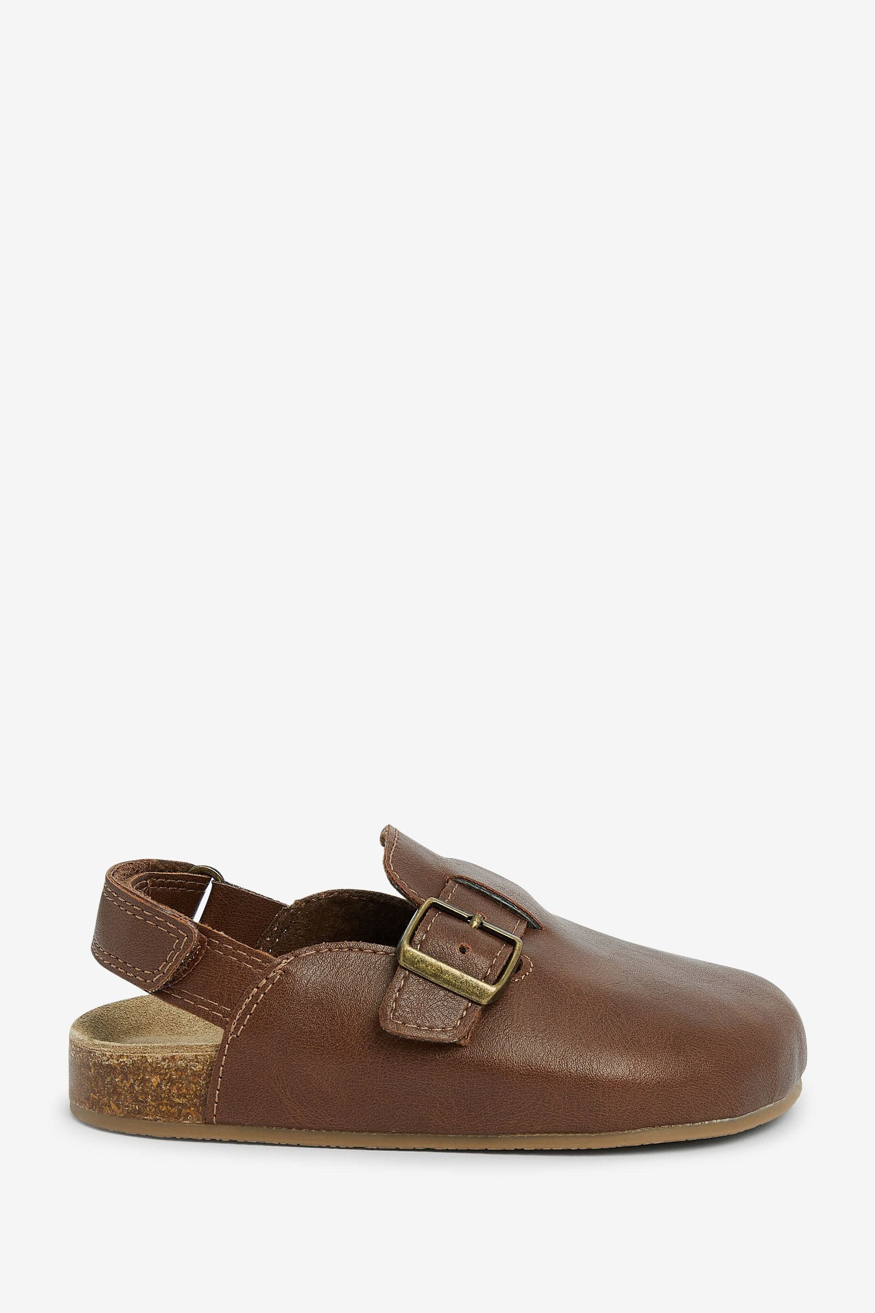 Tan Brown Corkbed Clogs