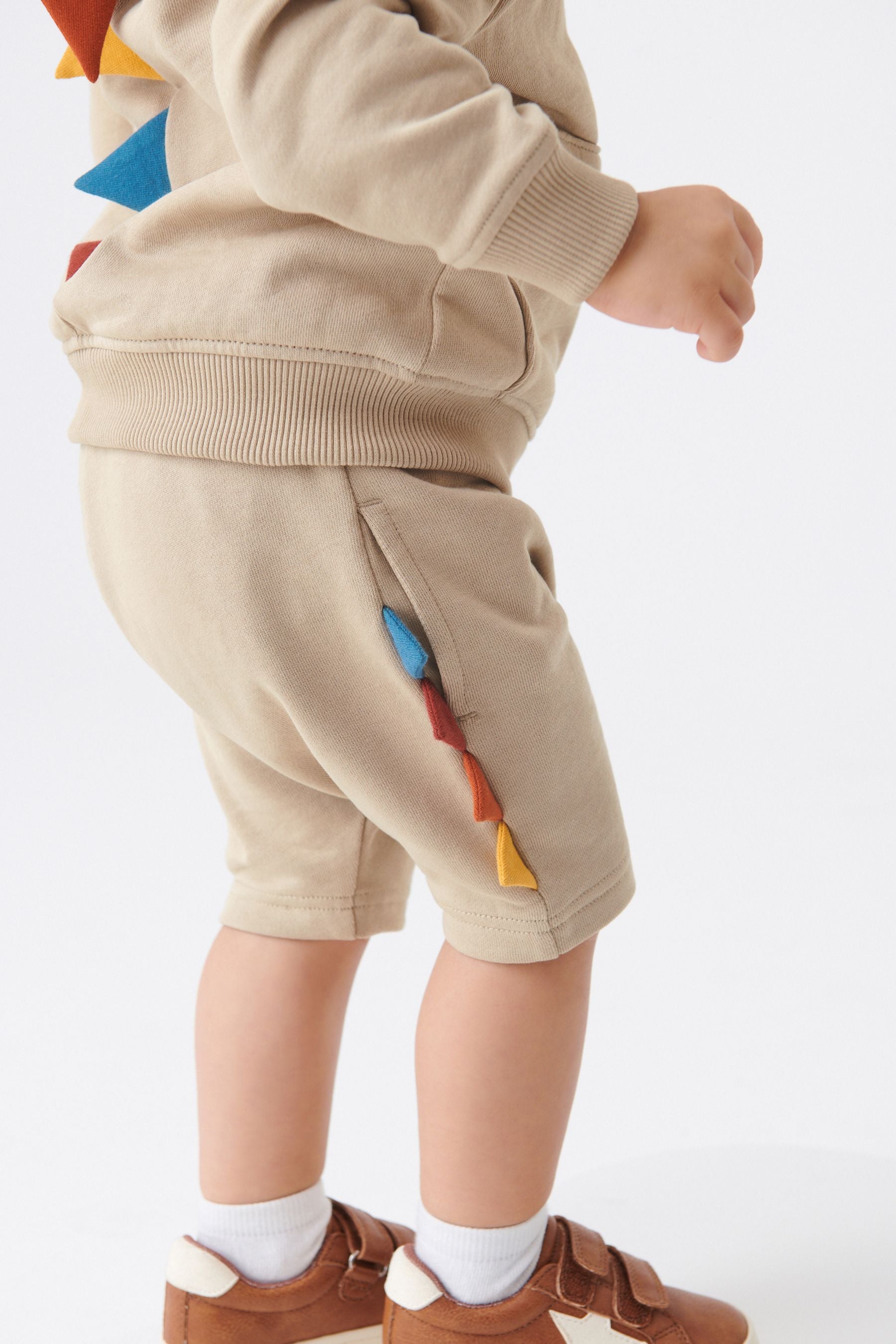 Stone Shorts Dino Spike Shorts (3mths-7yrs)