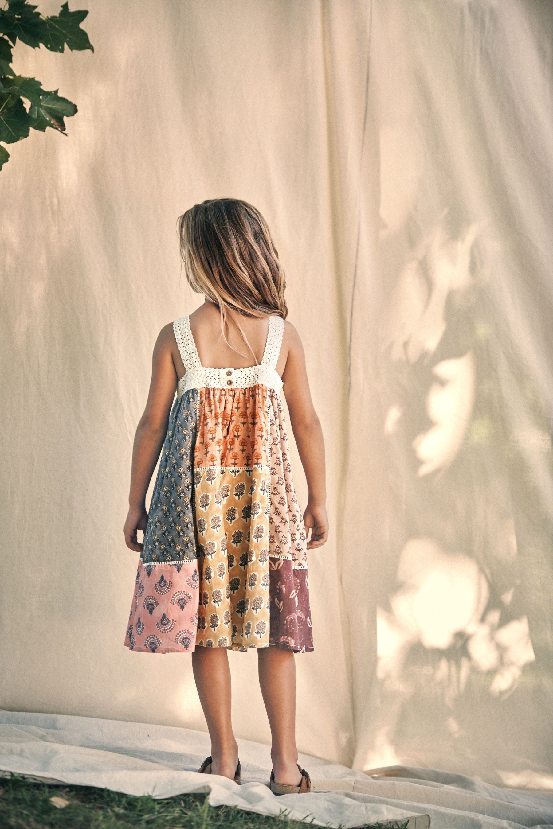 Multi Patchwork Dress (3-16yrs)