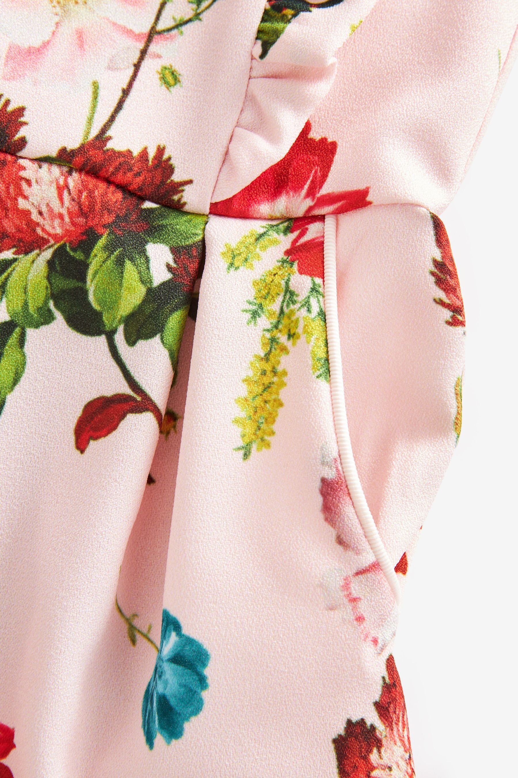 Baker by Ted Baker Pink Floral Jumpsuit