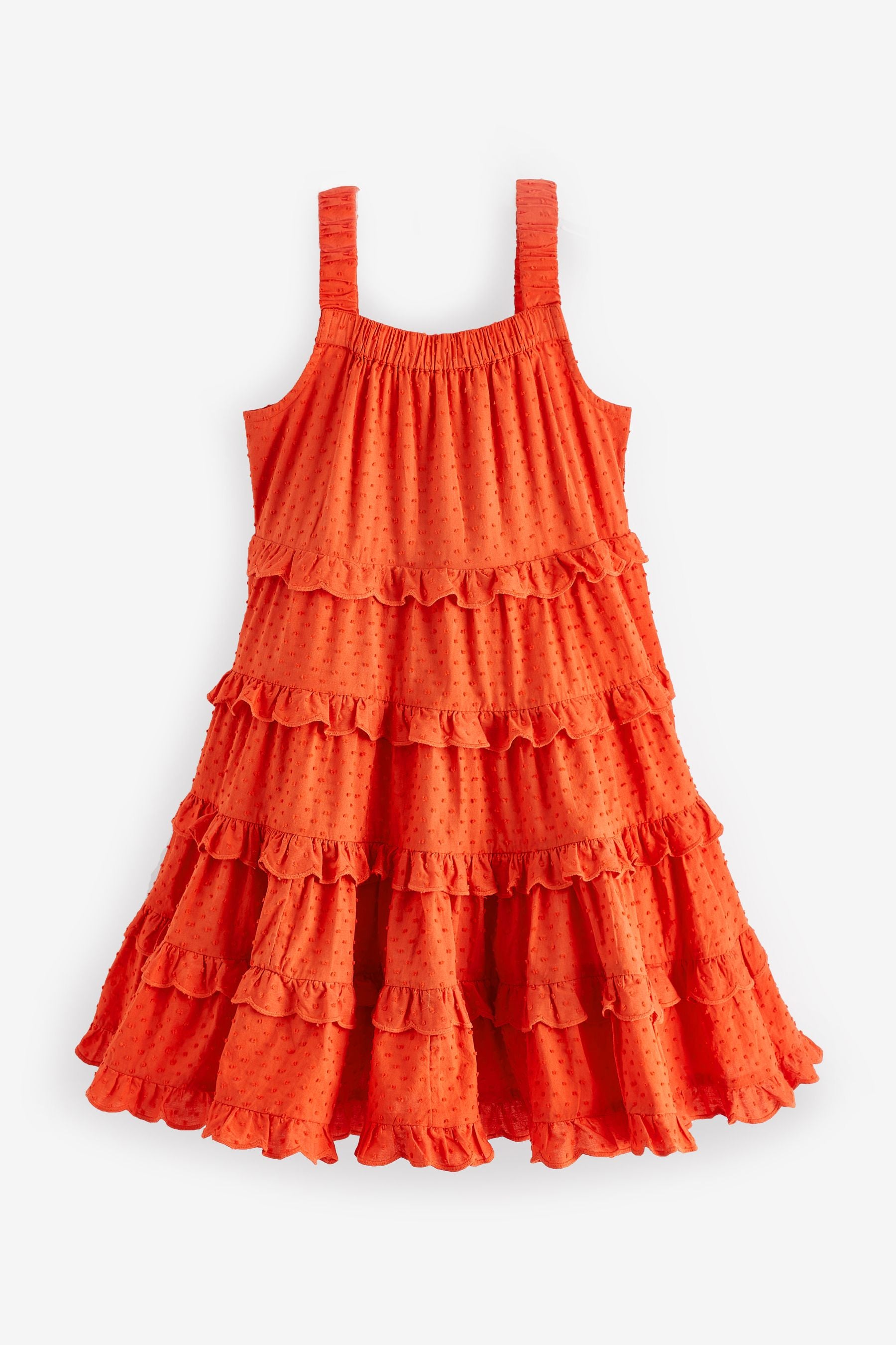 Orange Baker by Ted Baker Orange Coral Tiered Dress