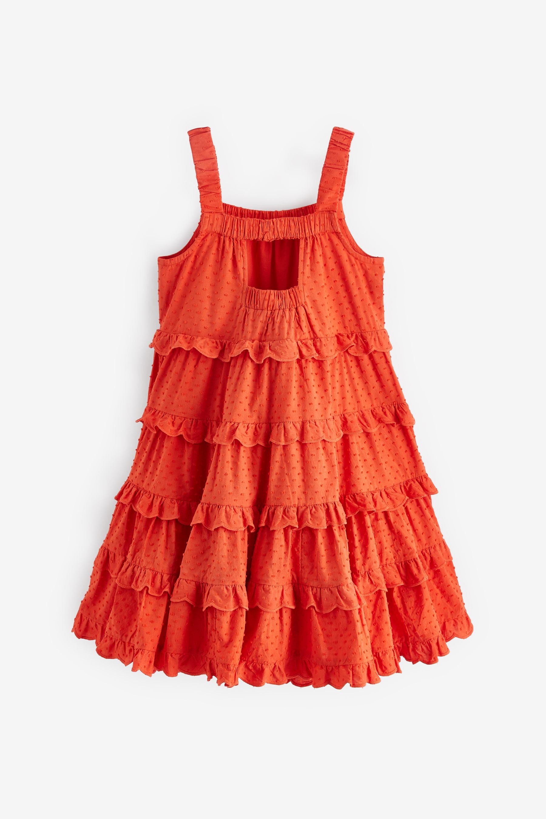 Orange Baker by Ted Baker Orange Coral Tiered Dress