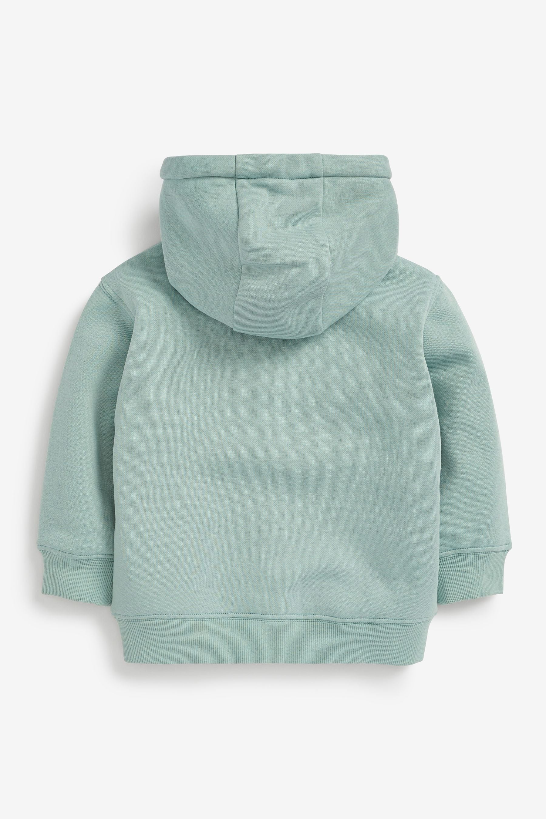 Mint Green Essential Zip Through Hoodie (3mths-7yrs)