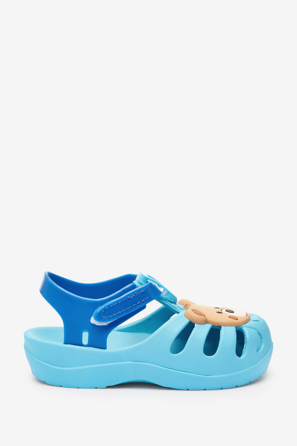 Ipanema Blue Baby Bear Embellished Pump Sandals