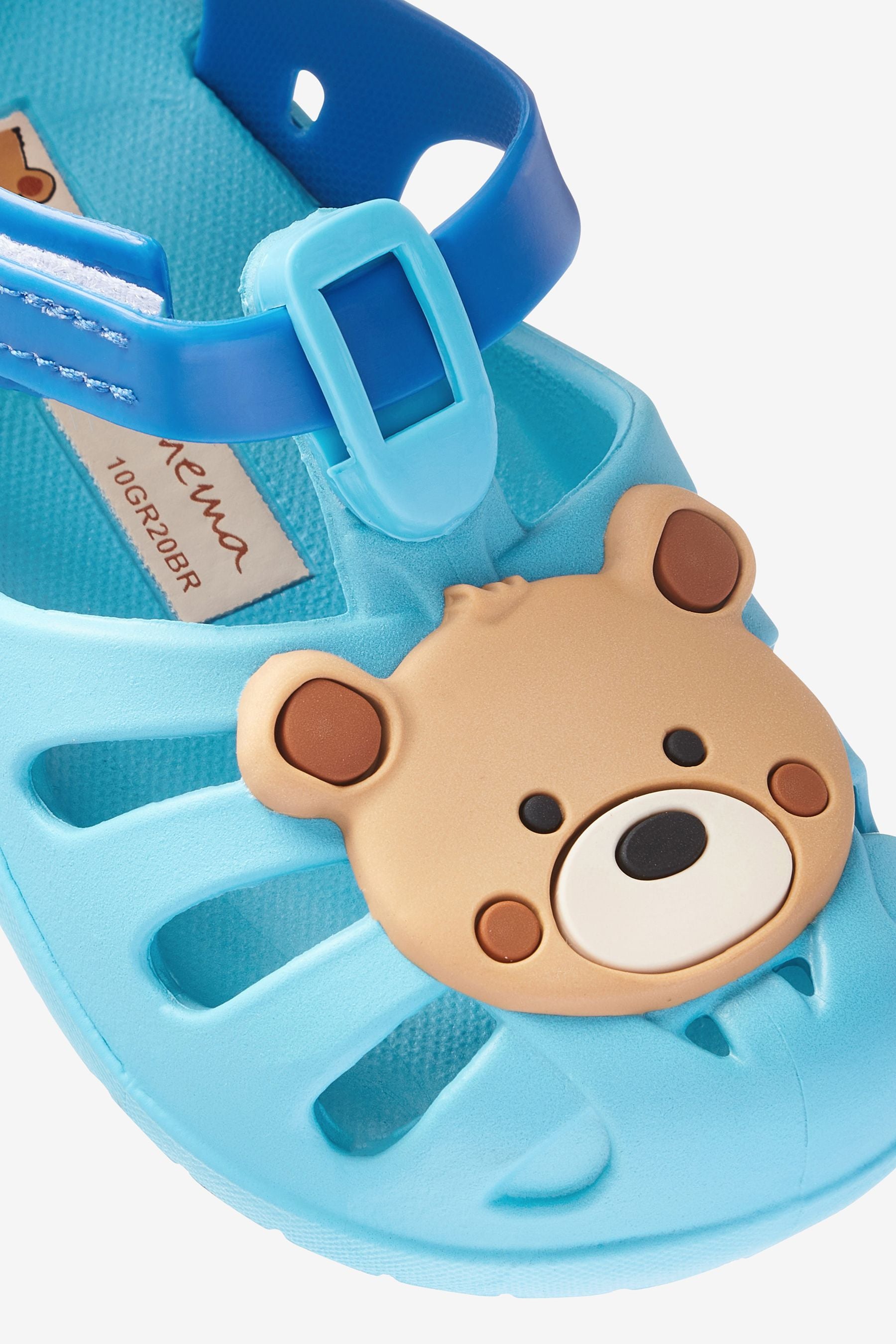 Ipanema Blue Baby Bear Embellished Pump Sandals
