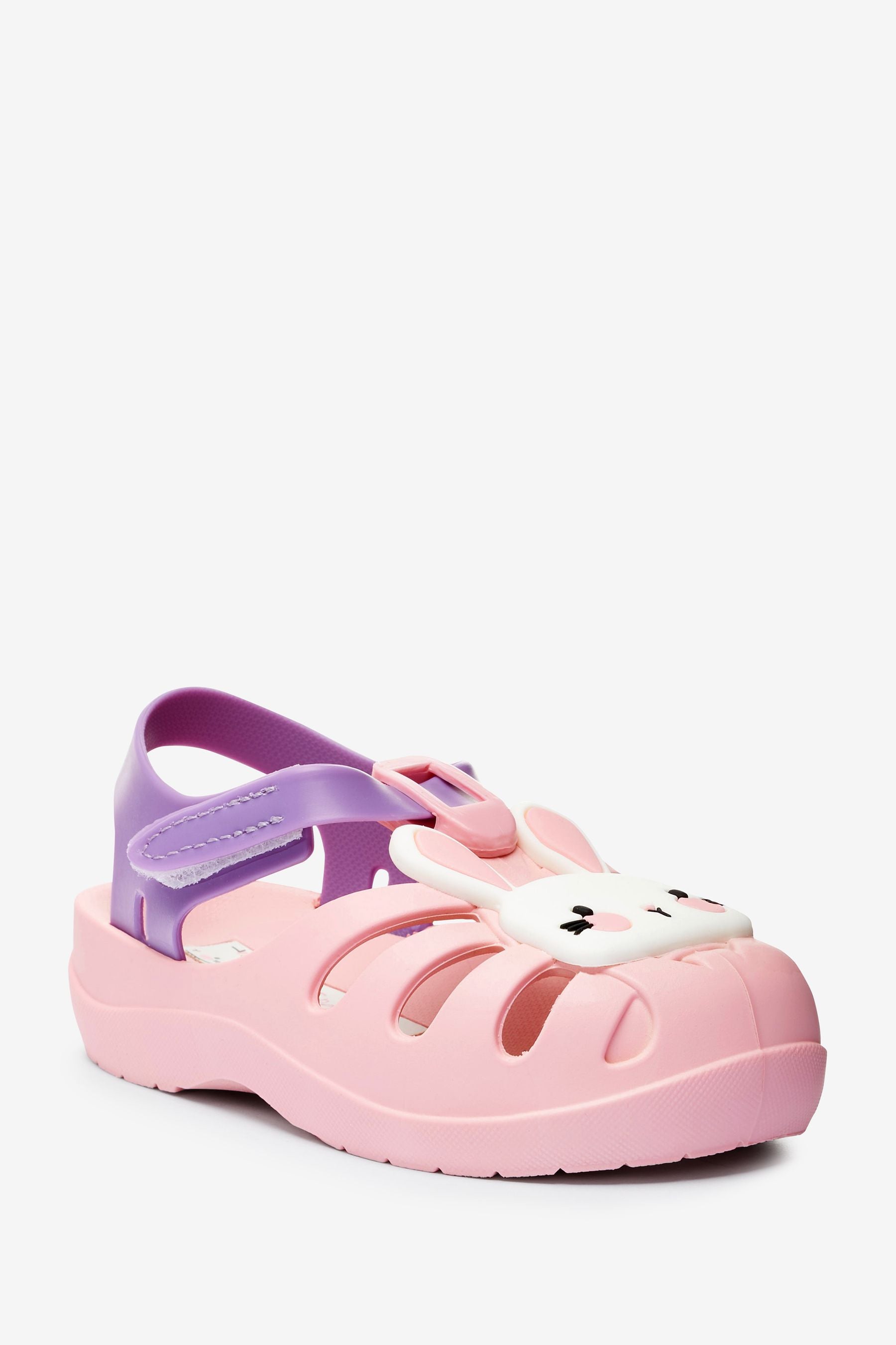 Ipanema Pink Baby Bunny Embellished Pump Sandals