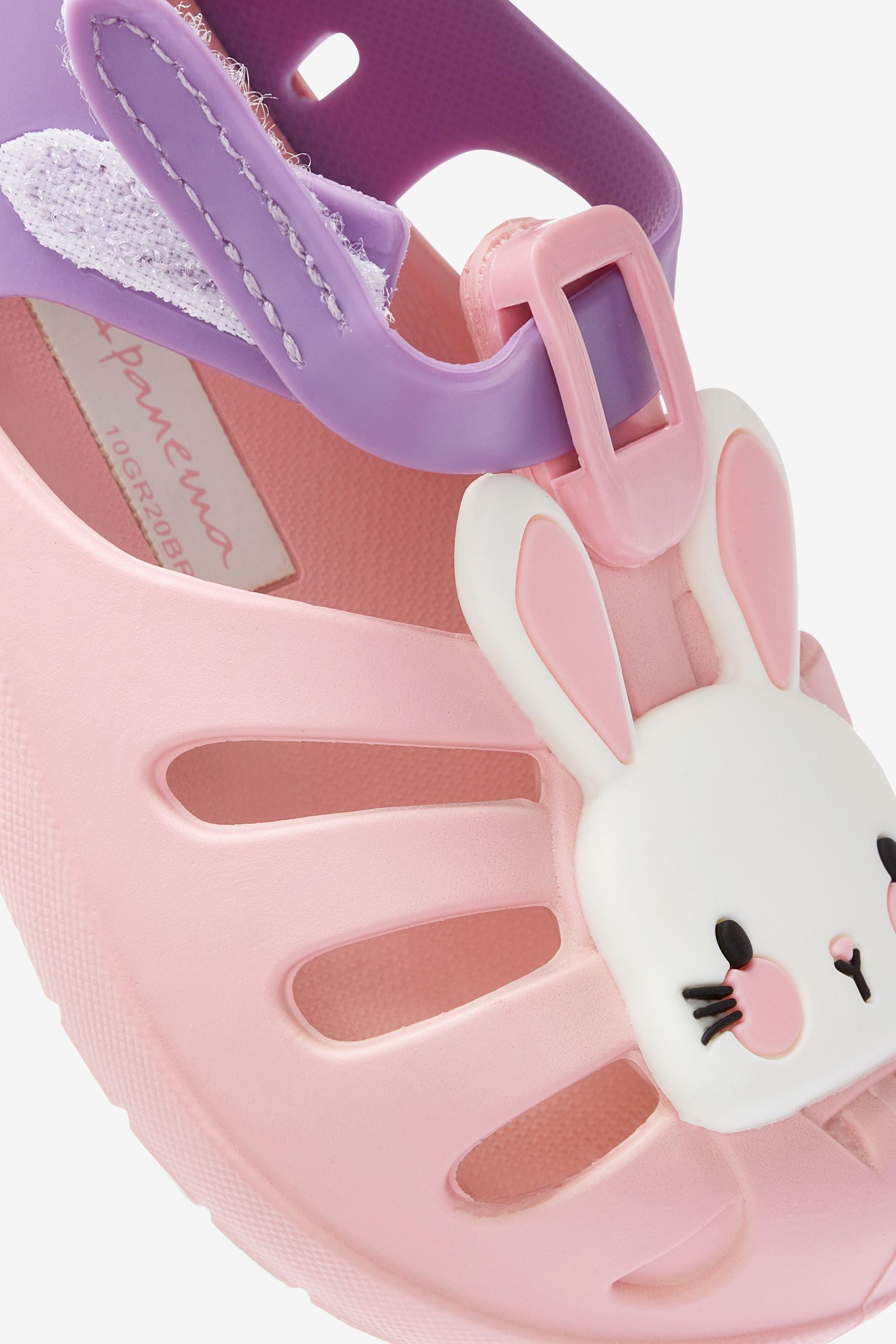 Ipanema Pink Baby Bunny Embellished Pump Sandals