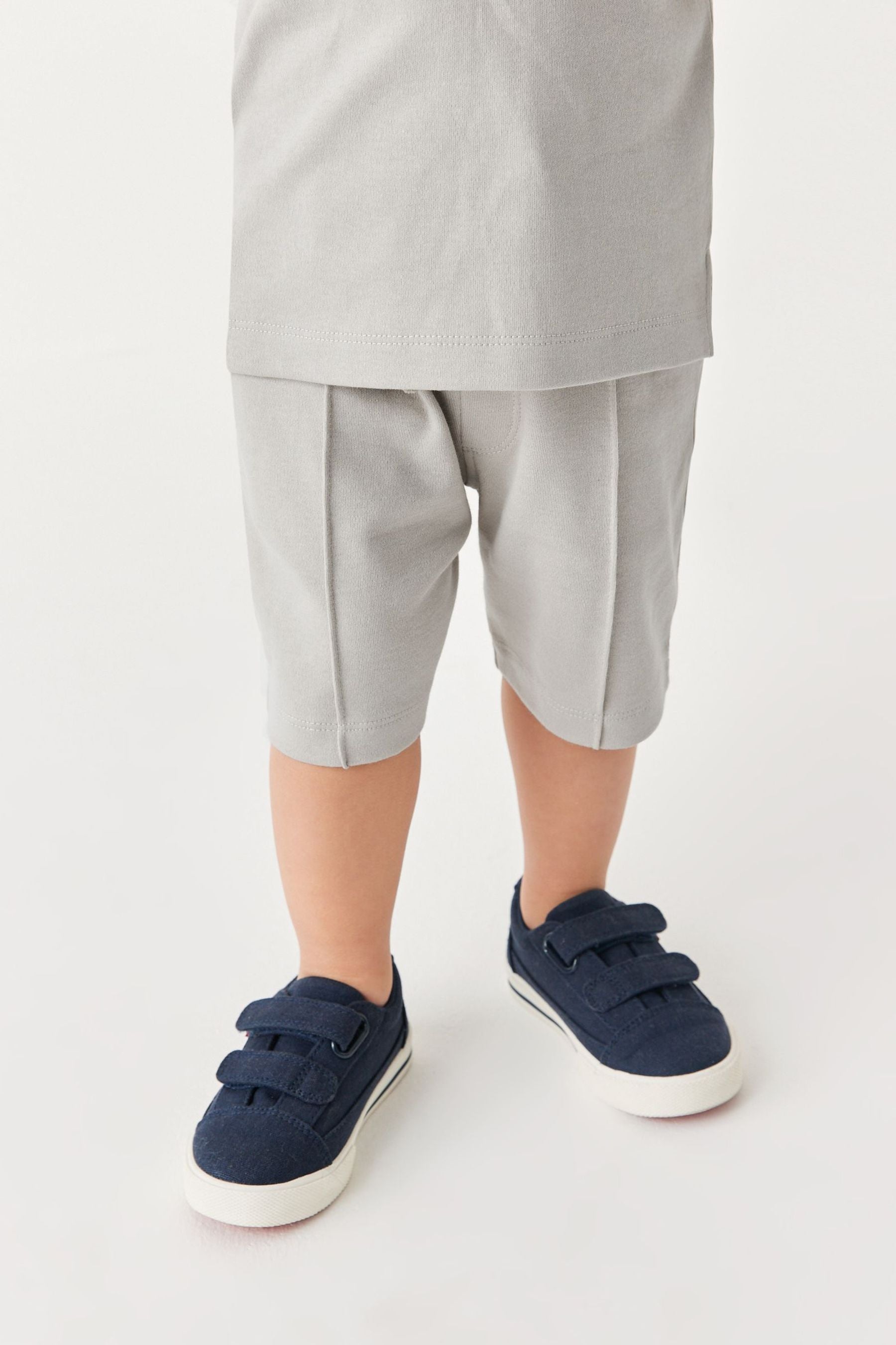 Grey Polo Shirt and Shorts Set (3mths-7yrs)