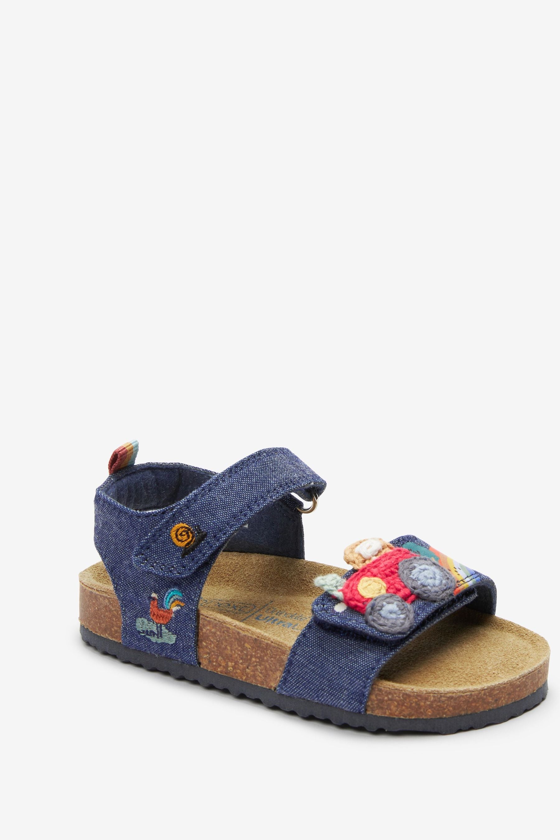 Blue Tractor Corkbed Comfort Sandals