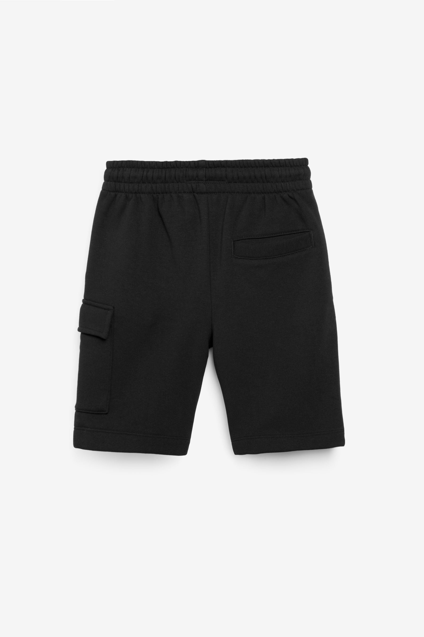 Black Jersey Shorts (3-16yrs)