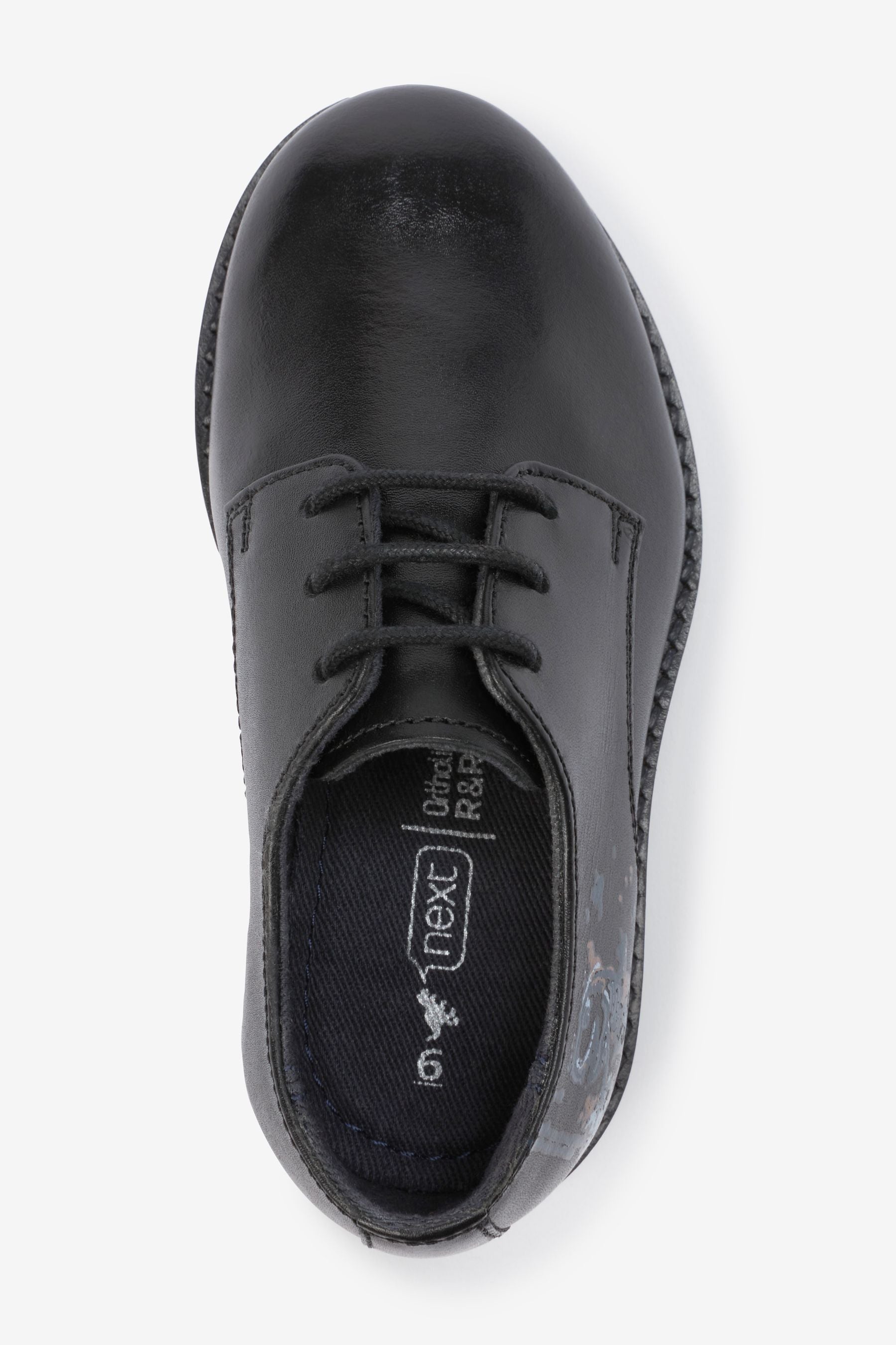 Black Dino Brogue Shoes