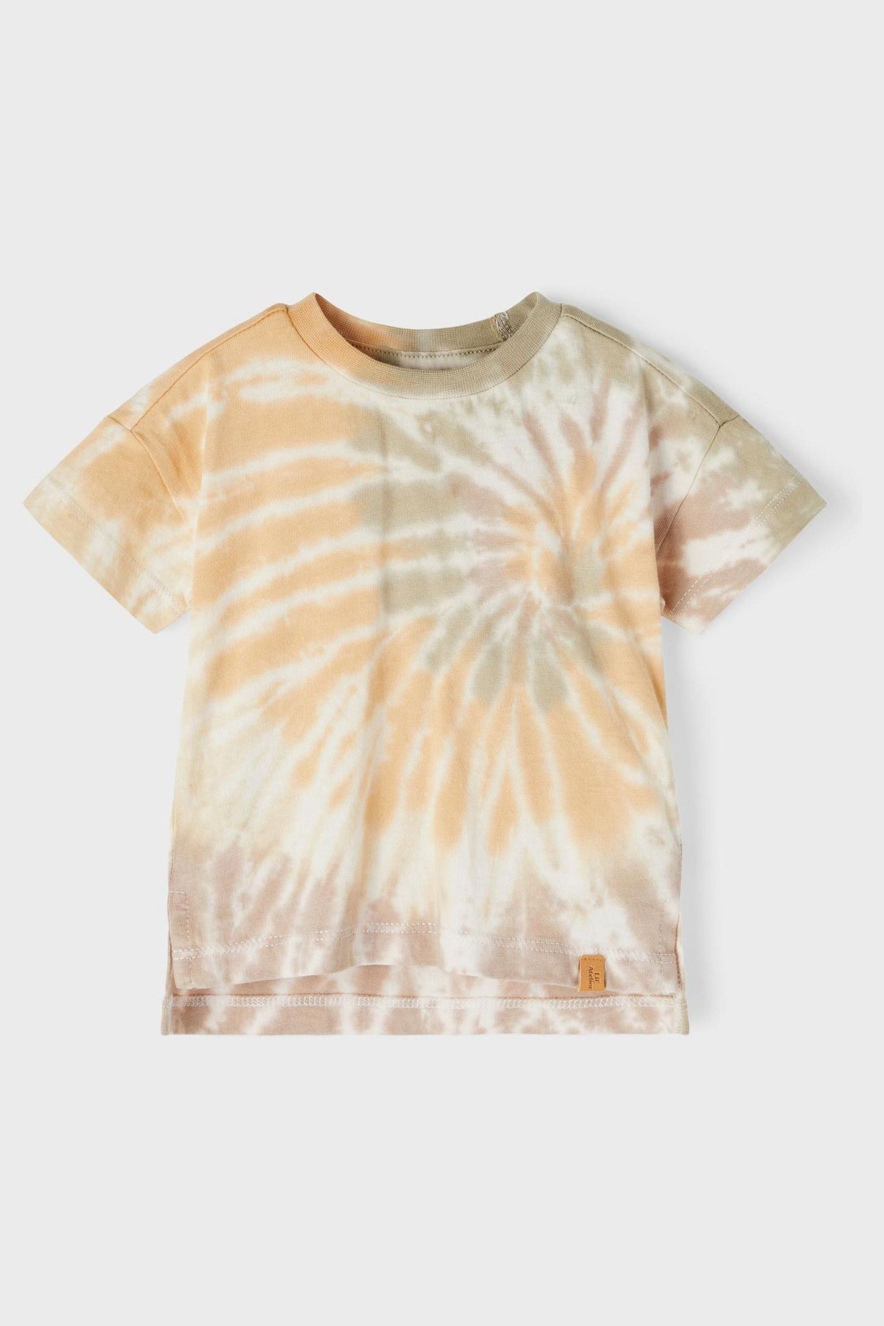 Multi Lil'Atelier Baby Unisex Multi Tye Dye Boxy T-Shirt