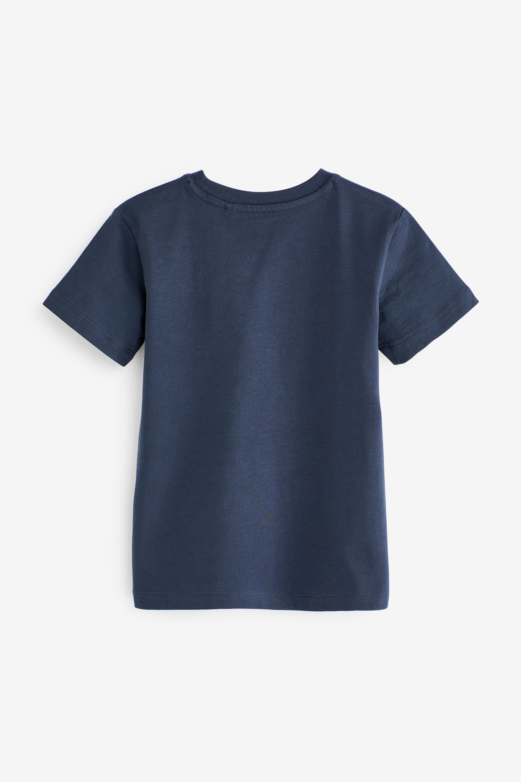 Navy Blue Plain T-Shirt (3-16yrs)