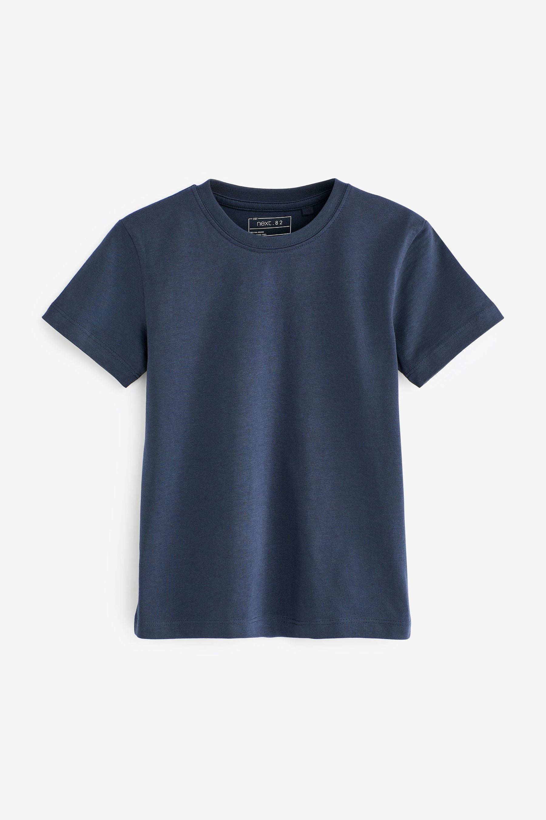 Navy Blue Plain T-Shirt (3-16yrs)