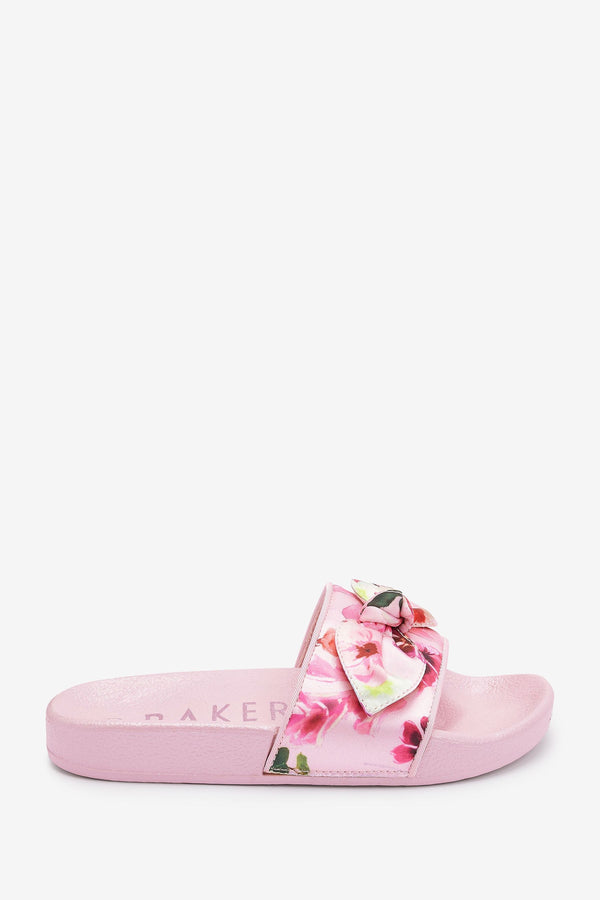 Baker by Ted Baker Pink Floral Sliders