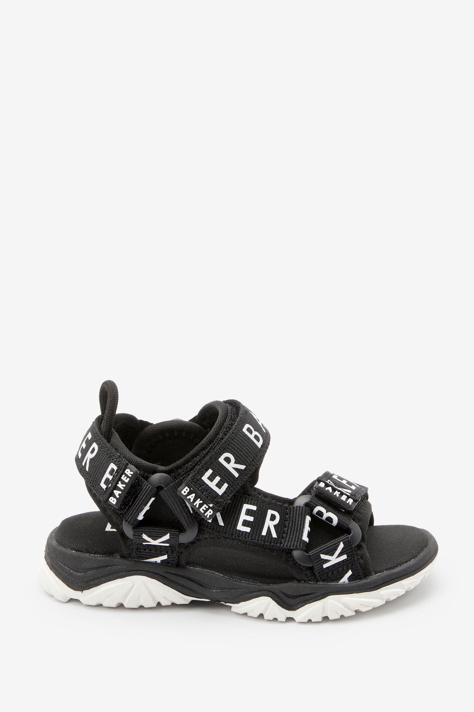 Black Baker by Ted Baker Black Tech Sandals