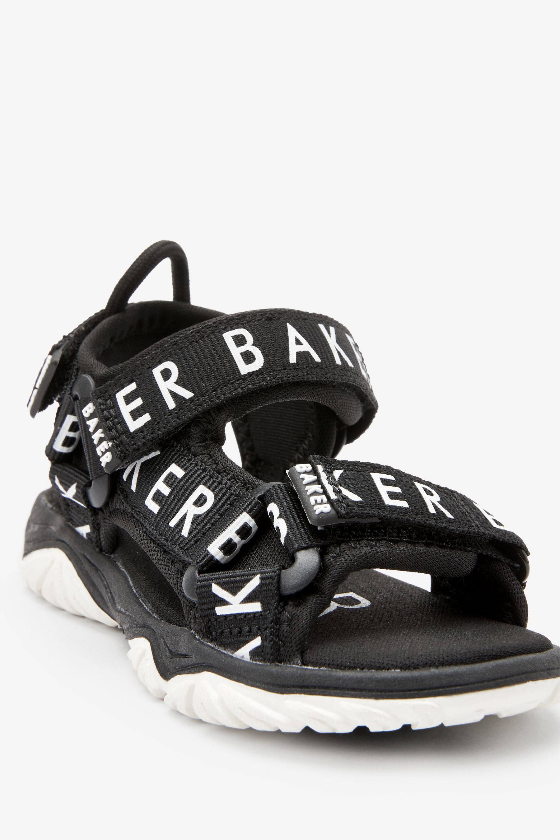 Black Baker by Ted Baker Black Tech Sandals