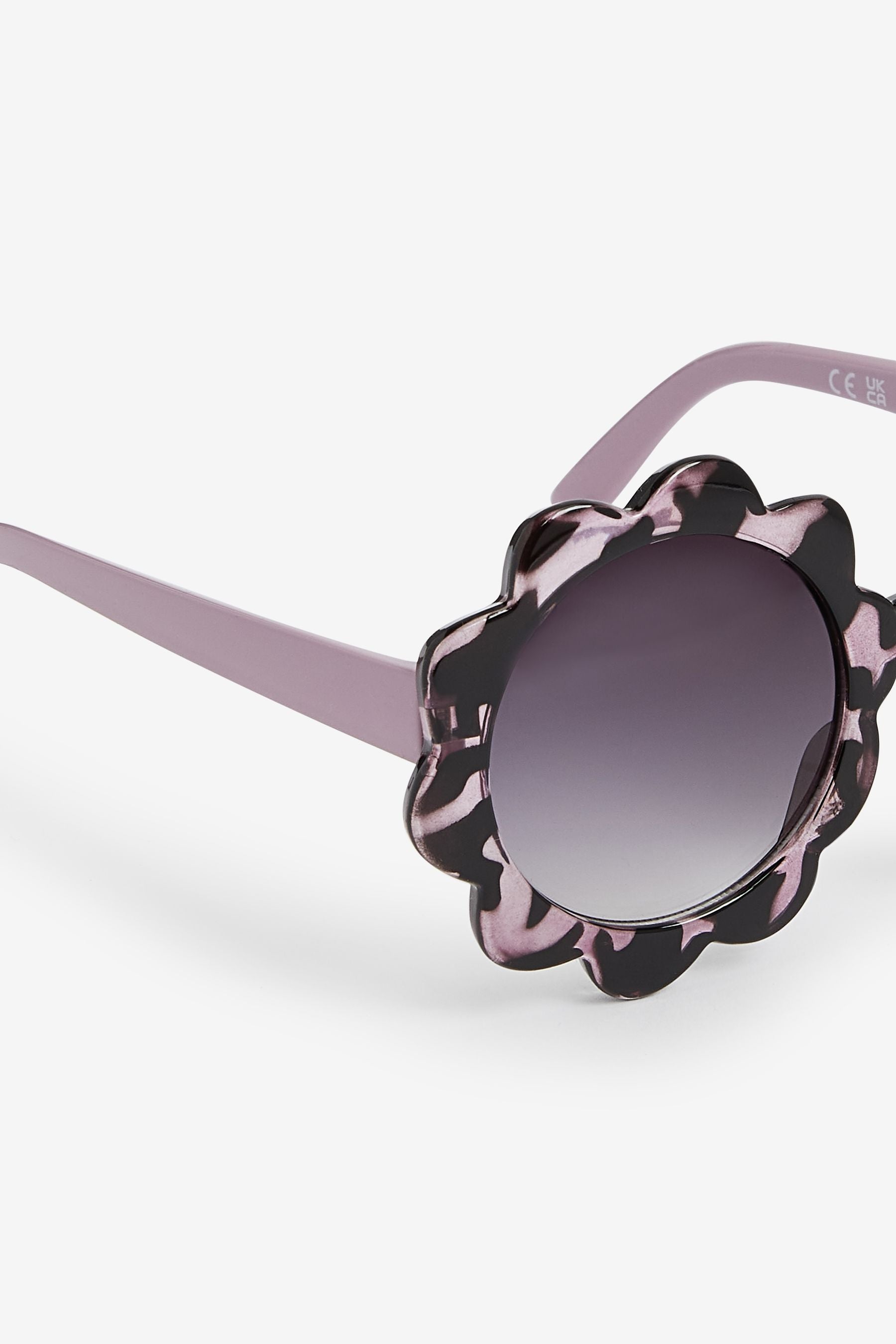 Lilac Purple Flower Sunglasses